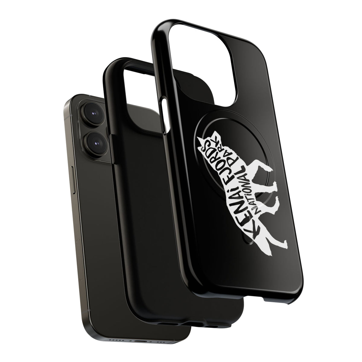 Kenai Fjords National Park iPhone Case with MagSafe - Wolf Design