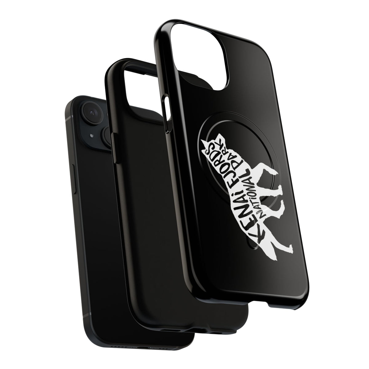 Kenai Fjords National Park iPhone Case with MagSafe - Wolf Design