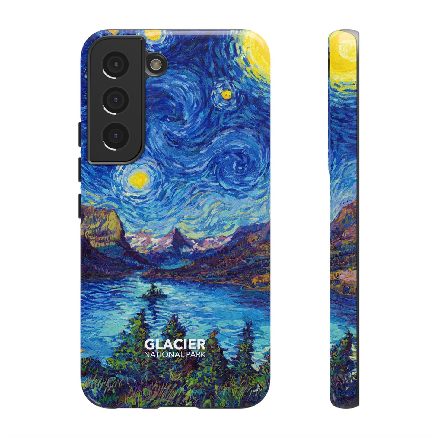 Glacier National Park Phone Case - Starry Night