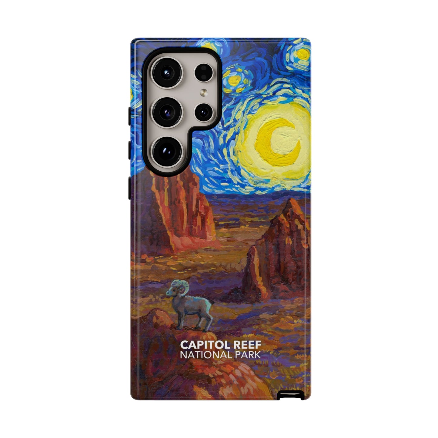 Capitol Reef National Park Phone Case - Starry Night
