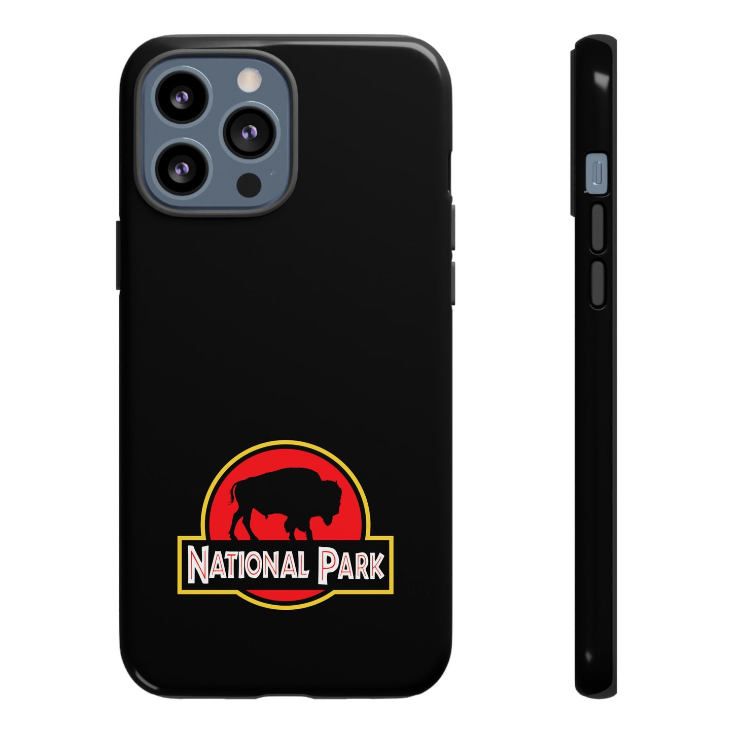 Bison National Park Phone Case - Parody Logo