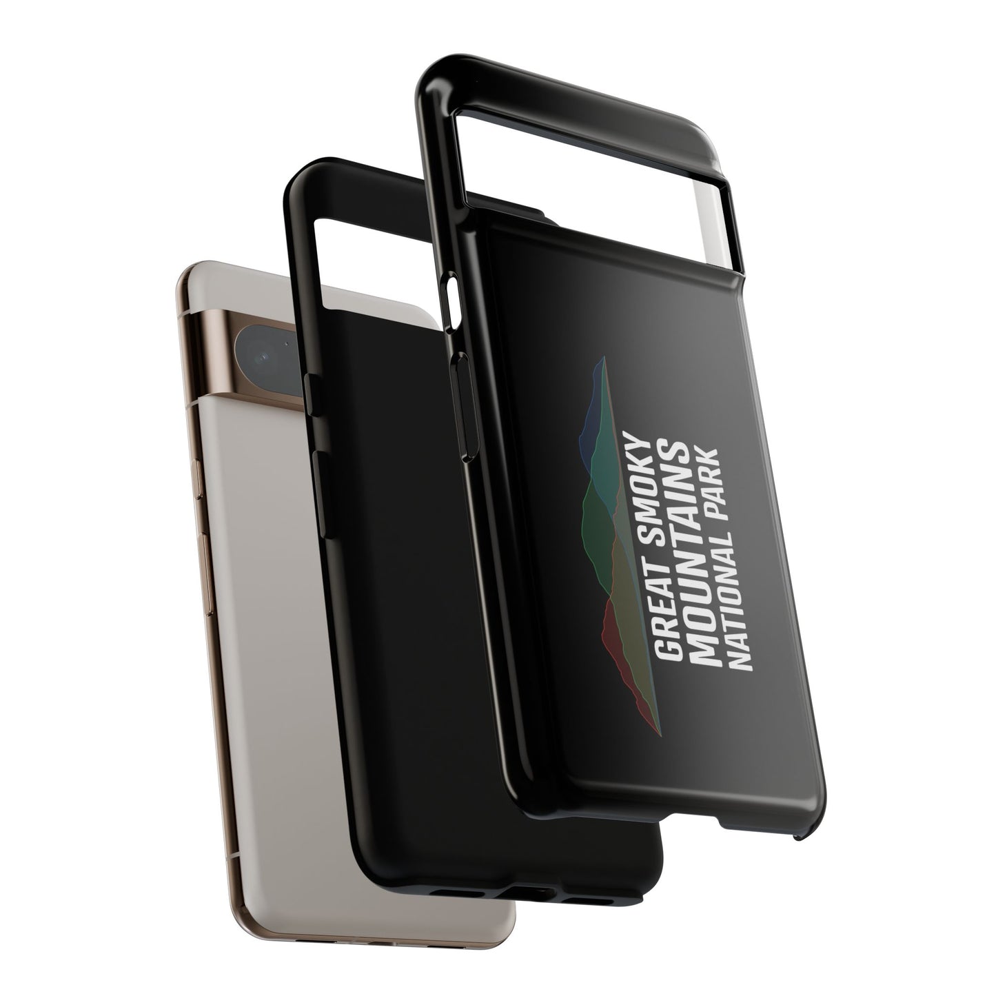 Great Smoky Mountains National Park Phone Case - Histogram Design