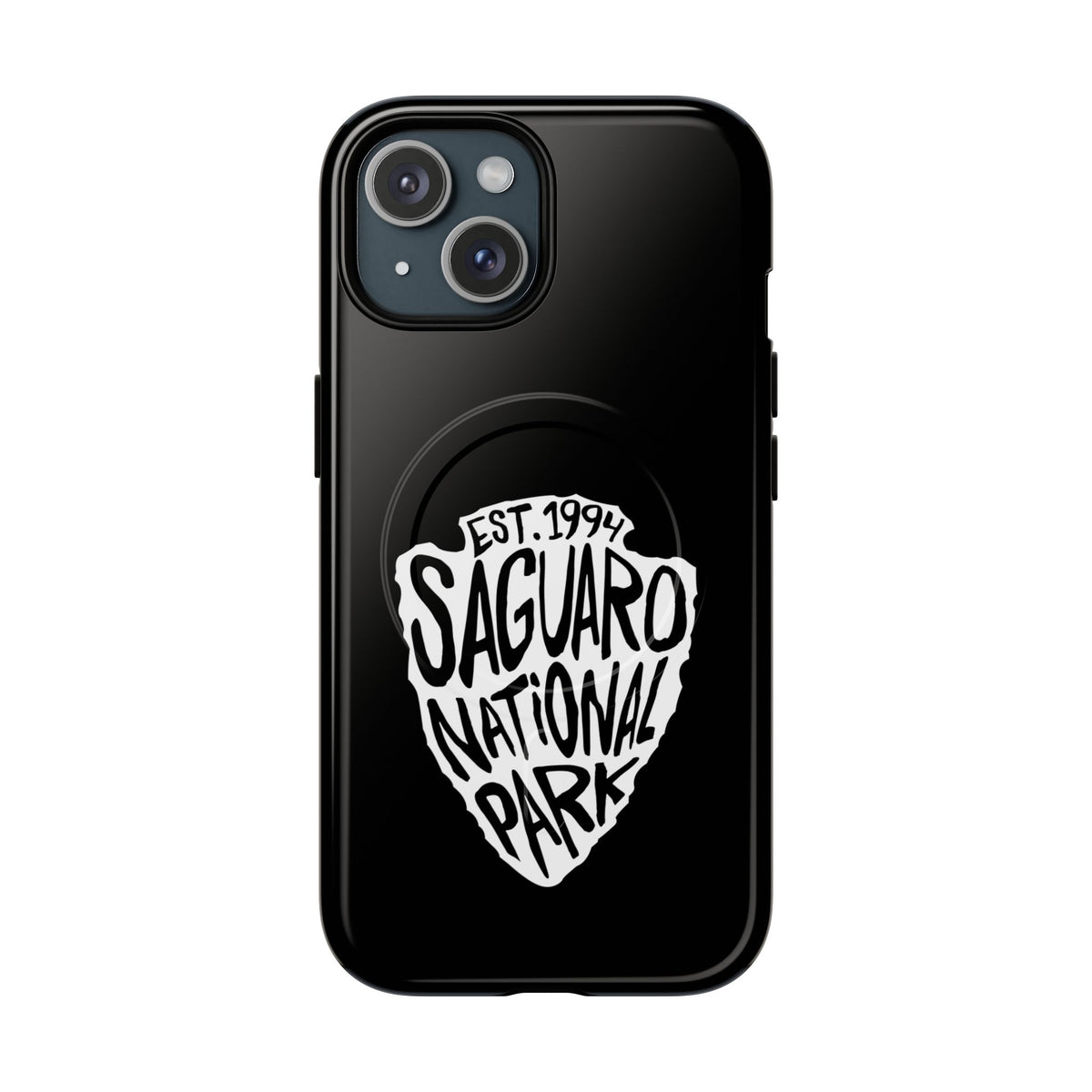 Saguaro National Park iPhone Case with MagSafe - Arrowhead Design
