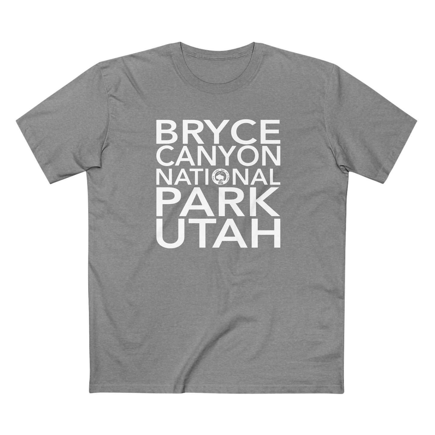 Bryce Canyon National Park T-Shirt Block Text