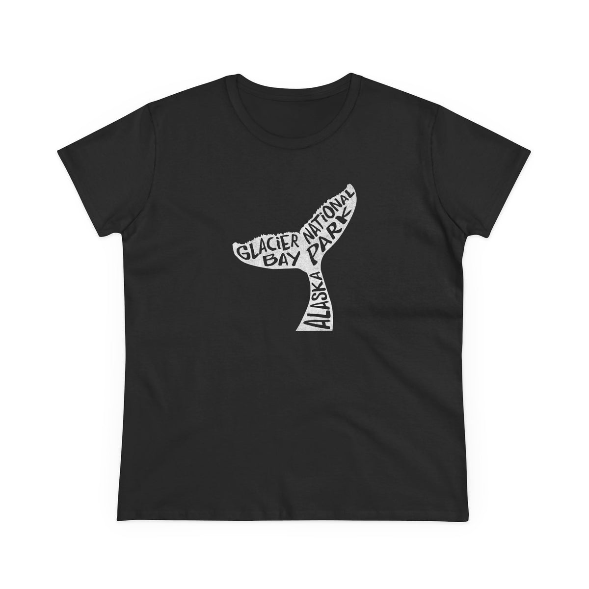 Glacier Bay National Park Women's T-Shirt - Whale Tail