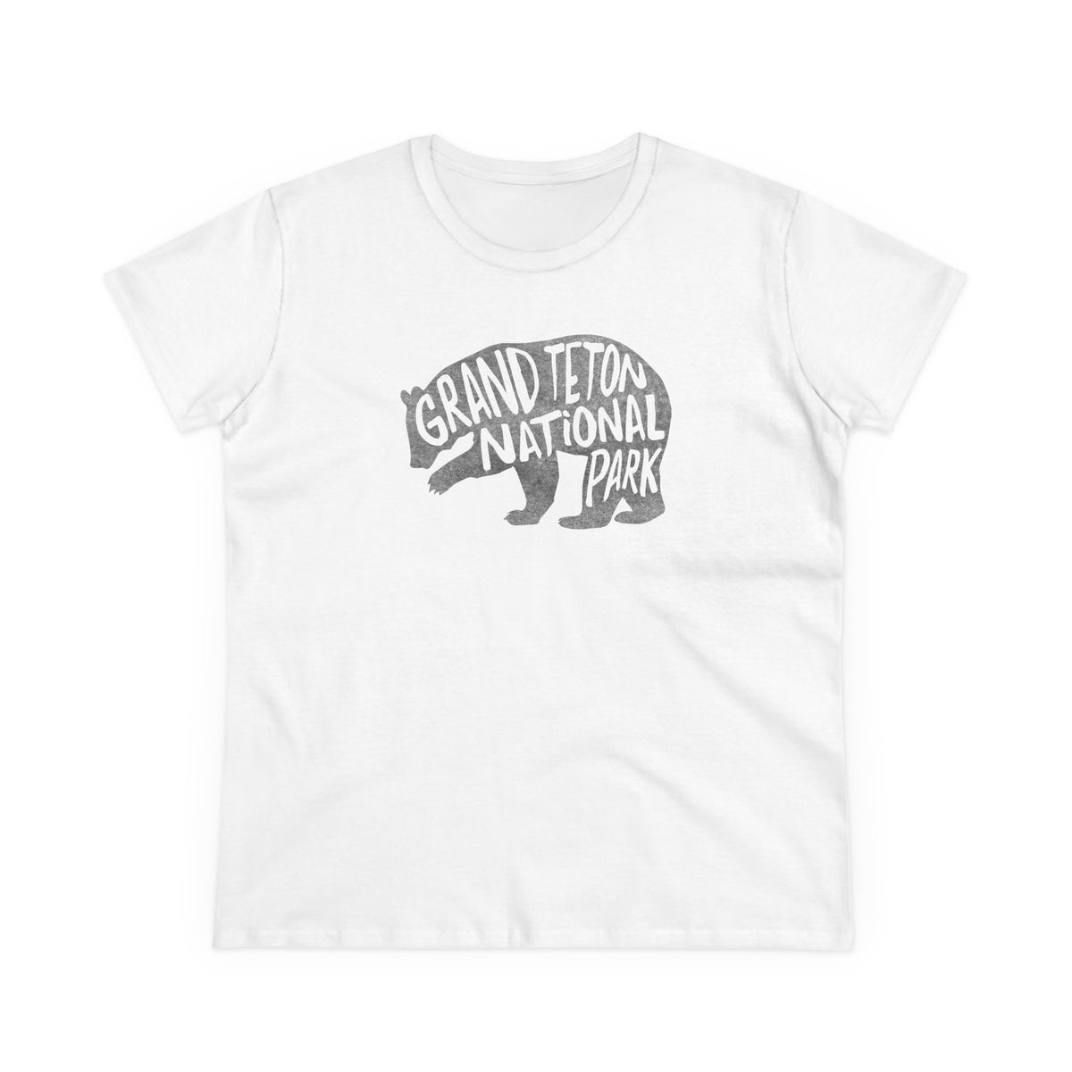 Grand Teton National Park Women's T-Shirt - Grizzly Bear