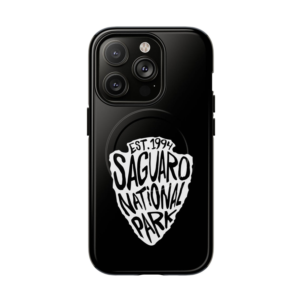 Saguaro National Park iPhone Case with MagSafe - Arrowhead Design