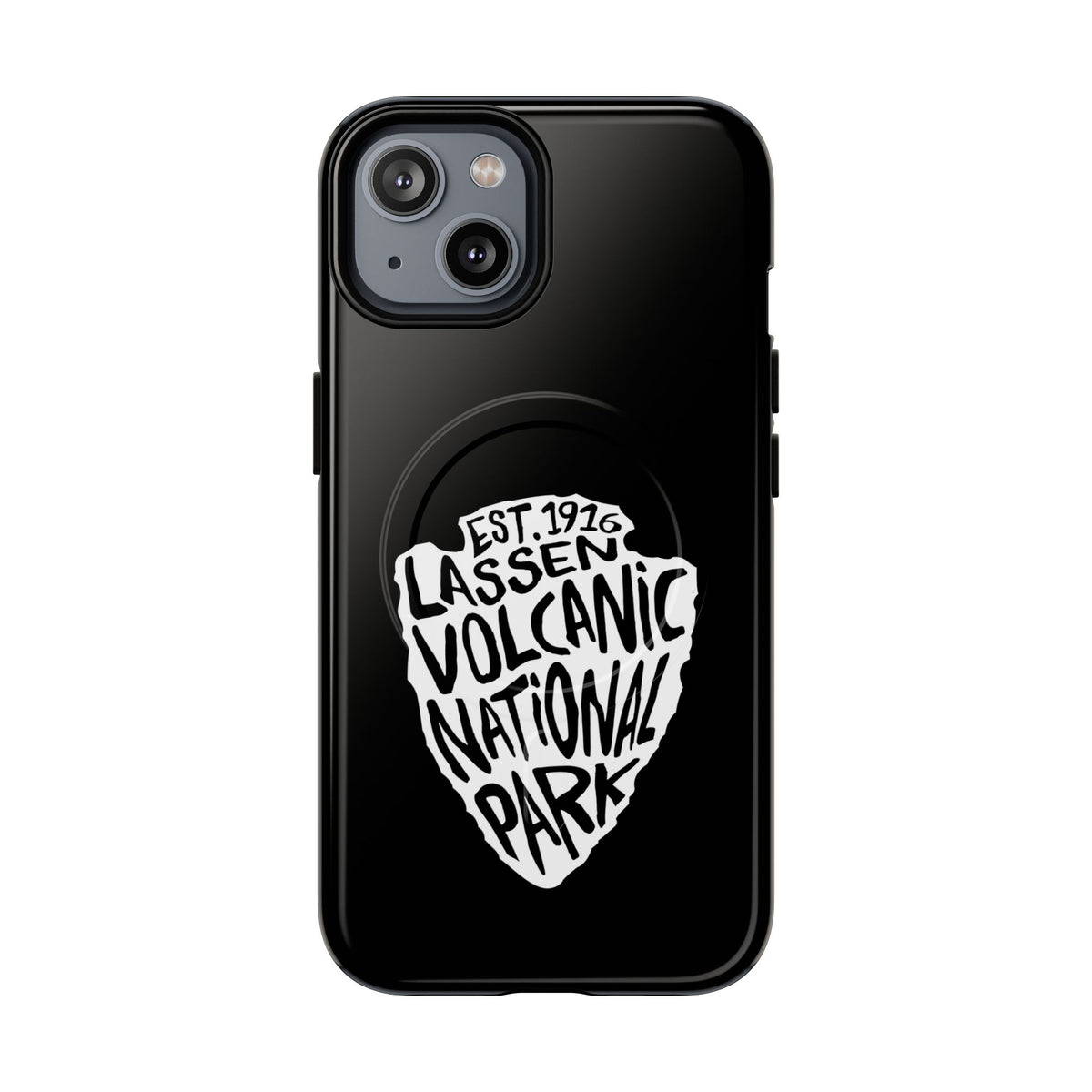 Lassen Volcanic National Park iPhone Case with MagSafe - Arrowhead Design