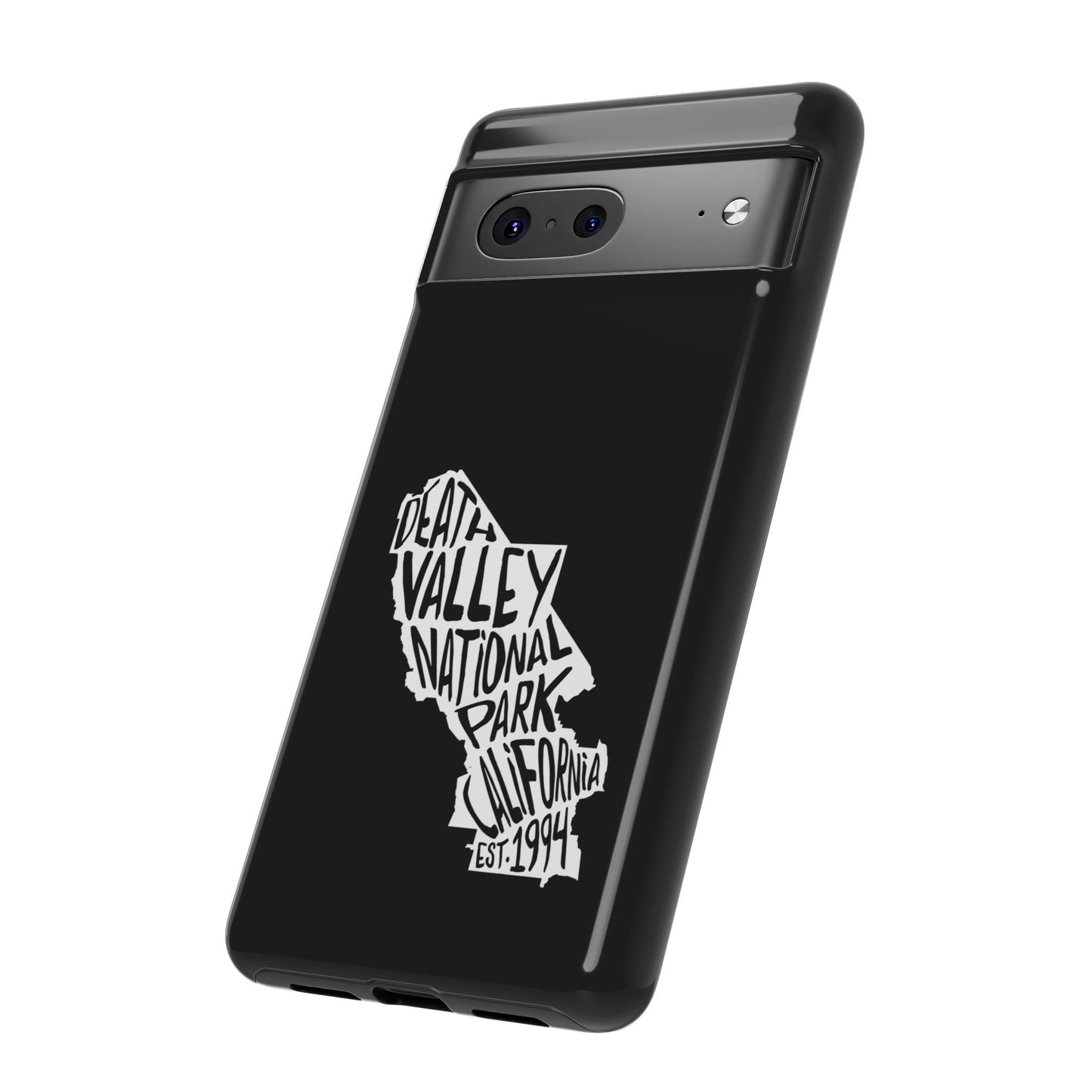Death Valley National Park Phone Case - Map Design
