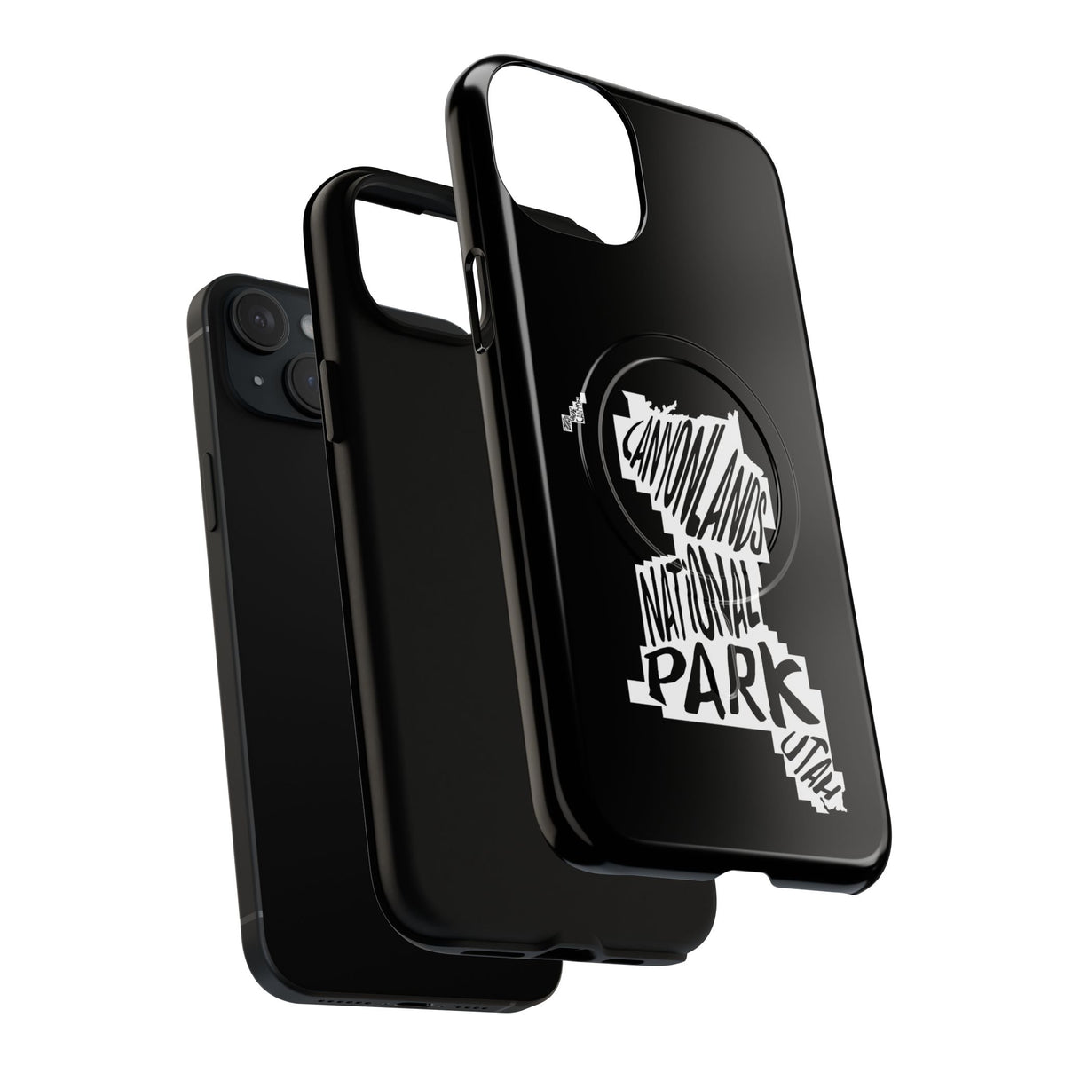 Canyonlands National Park iPhone Case with MagSafe - Map Design