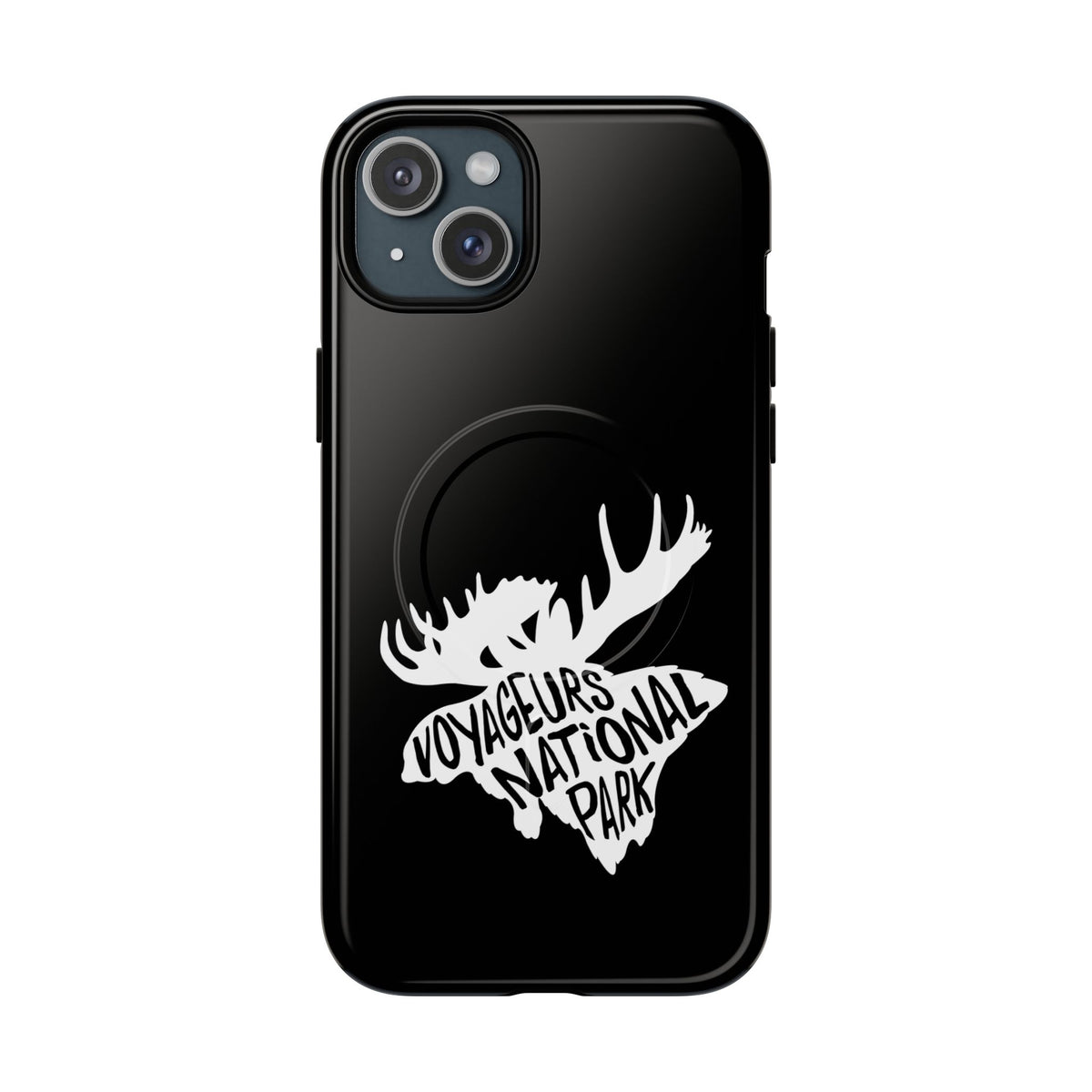 Voyageurs National Park iPhone Case with MagSafe - Moose Design