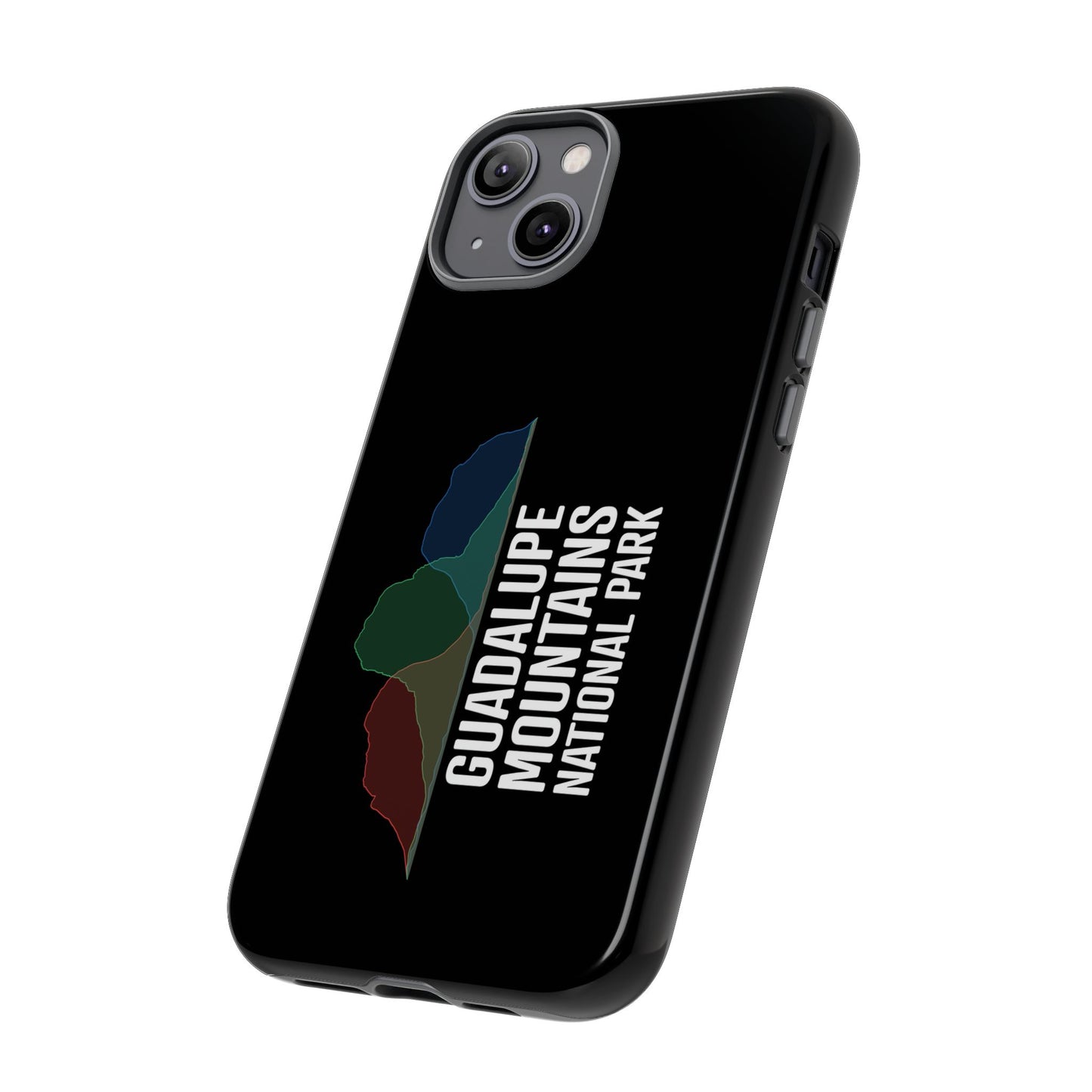 Guadalupe Mountains National Park Phone Case - Histogram Design