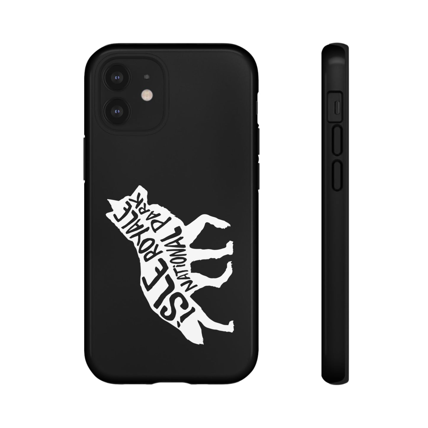 Isle Royale National Park Phone Case - Wolf Design