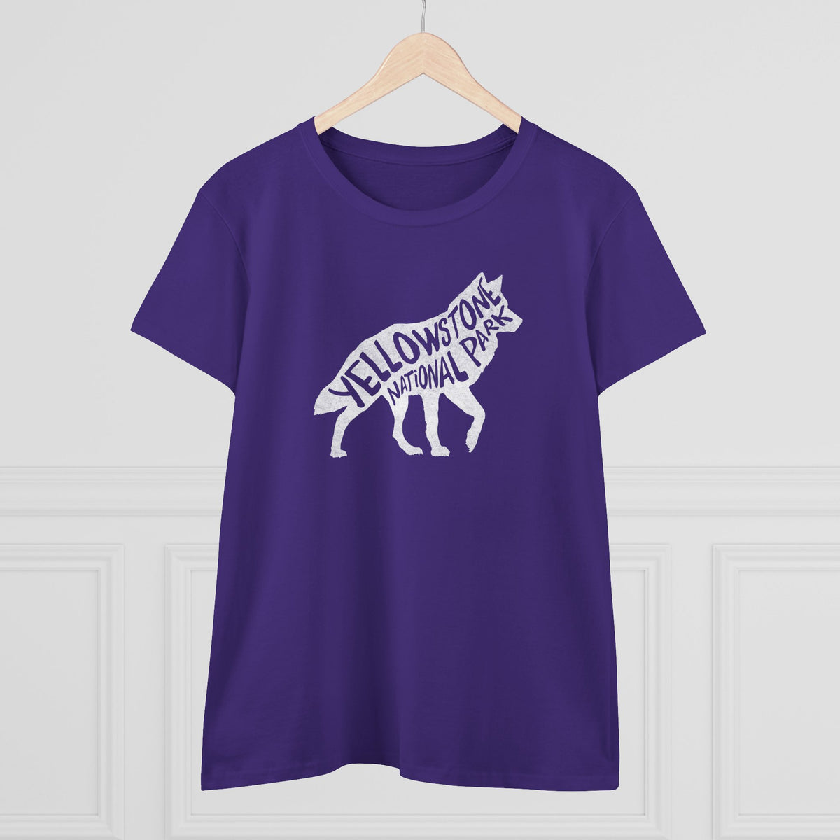 Yellowstone National Park Women's T-Shirt - Wolf