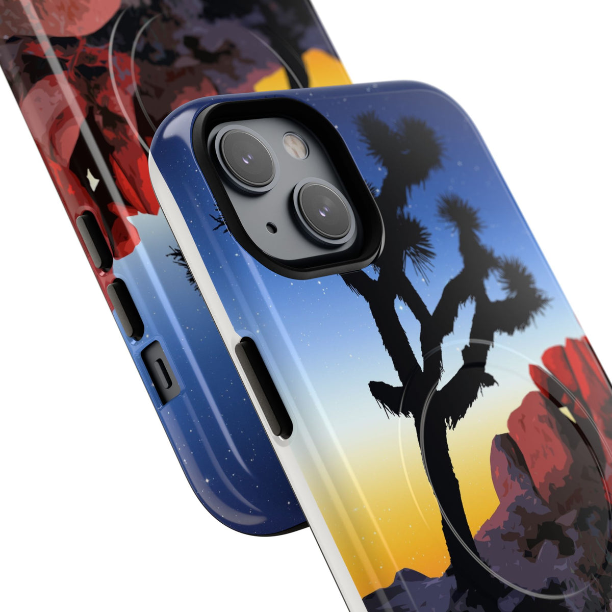 Joshua Tree National Park iPhone Case with MagSafe - Night