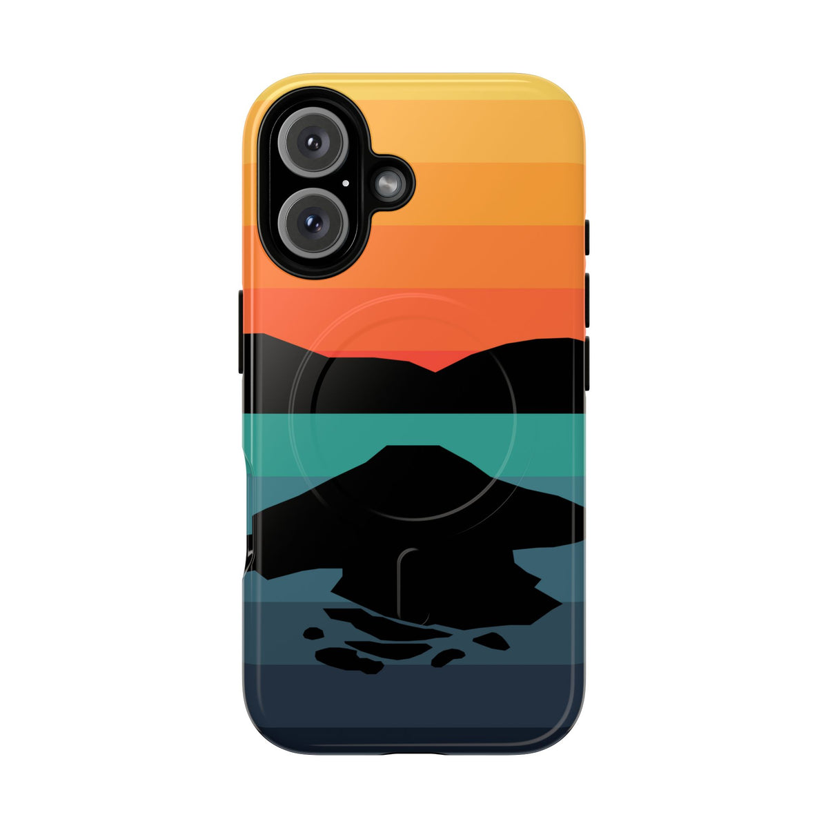 Crater Lake National Park iPhone Case with MagSafe - Gradient Design