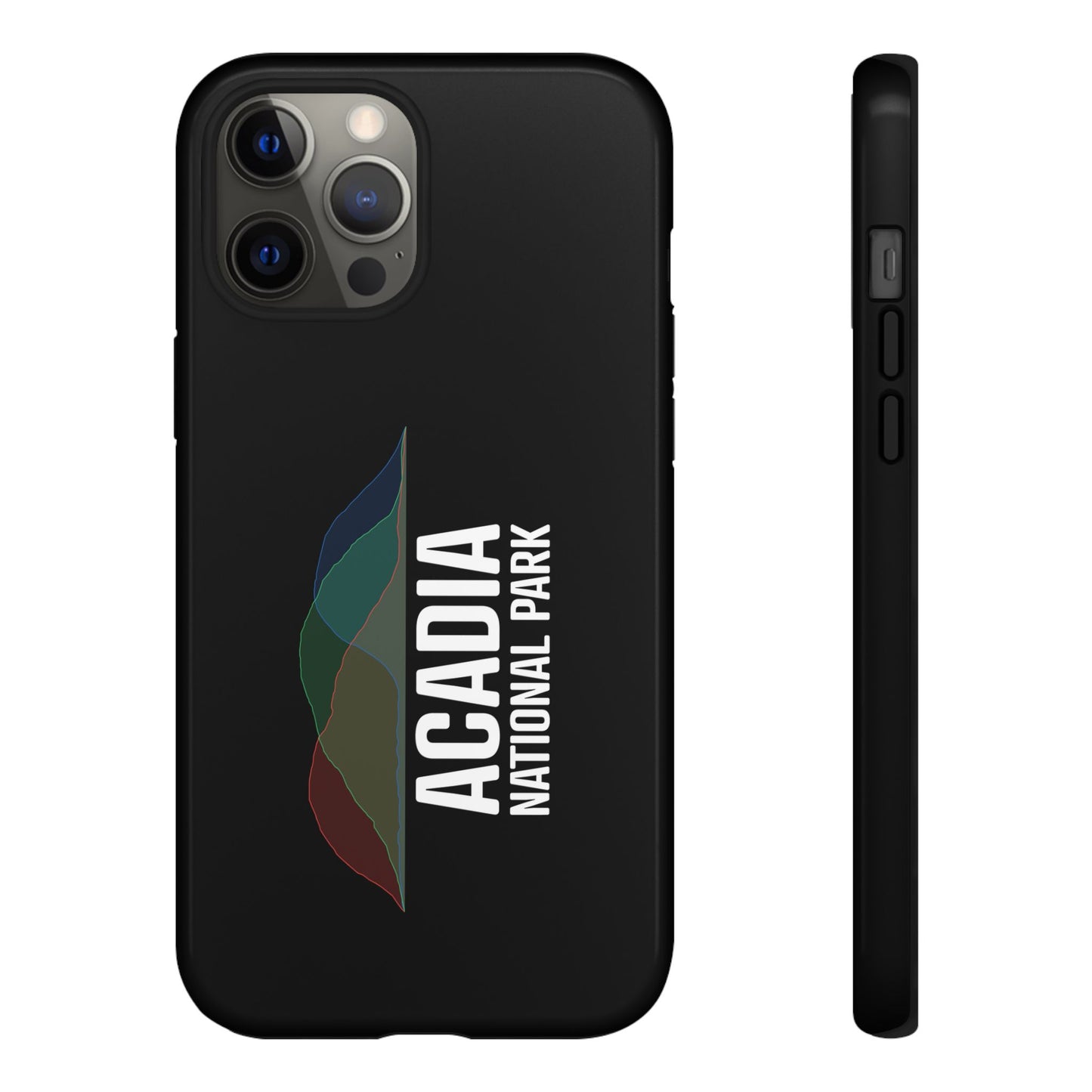 Acadia National Park Phone Case - Histogram Design