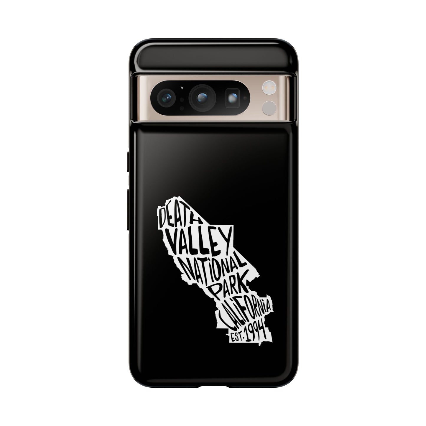 Death Valley National Park Phone Case - Map Design