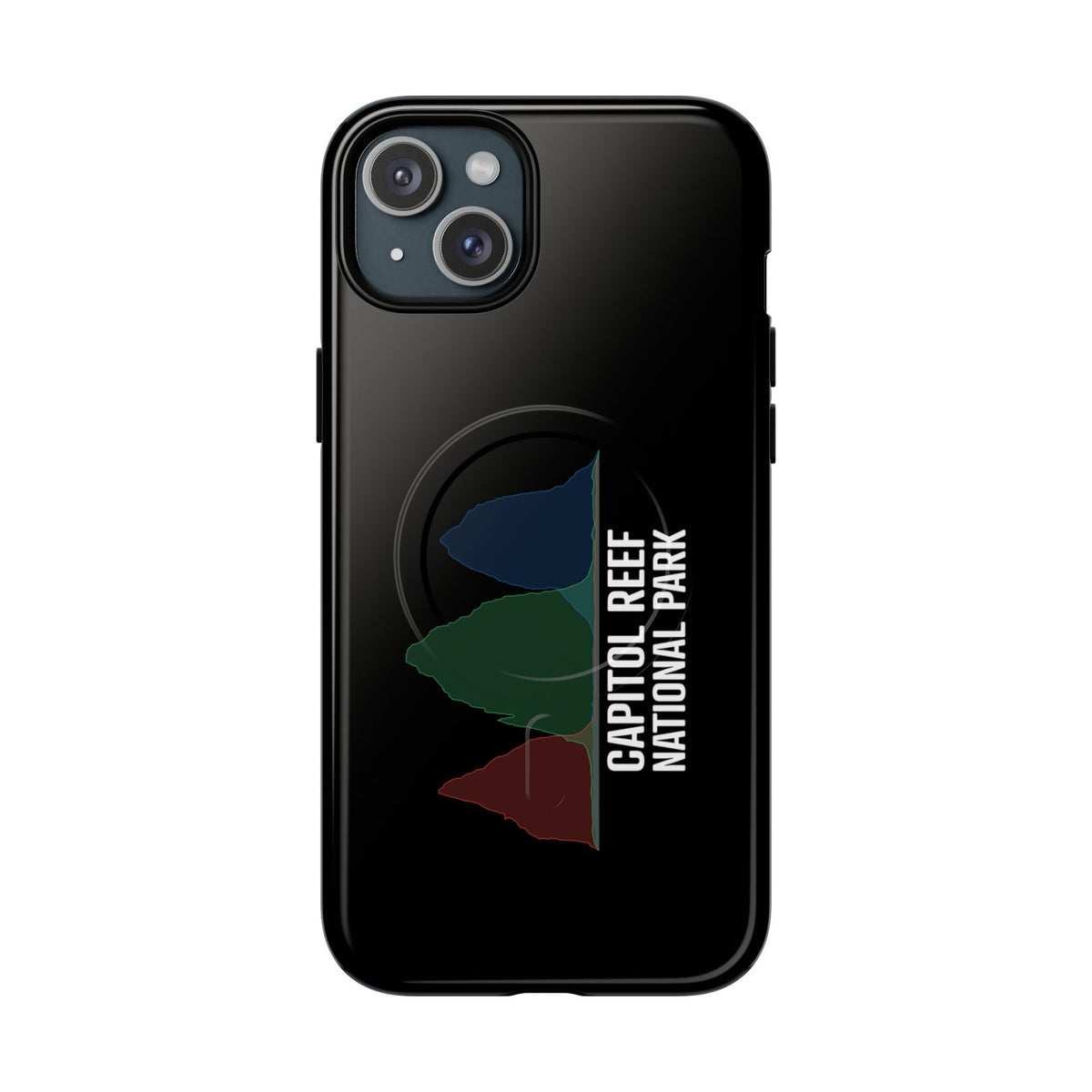 Capitol Reef National Park iPhone Case with MagSafe - Histogram Design