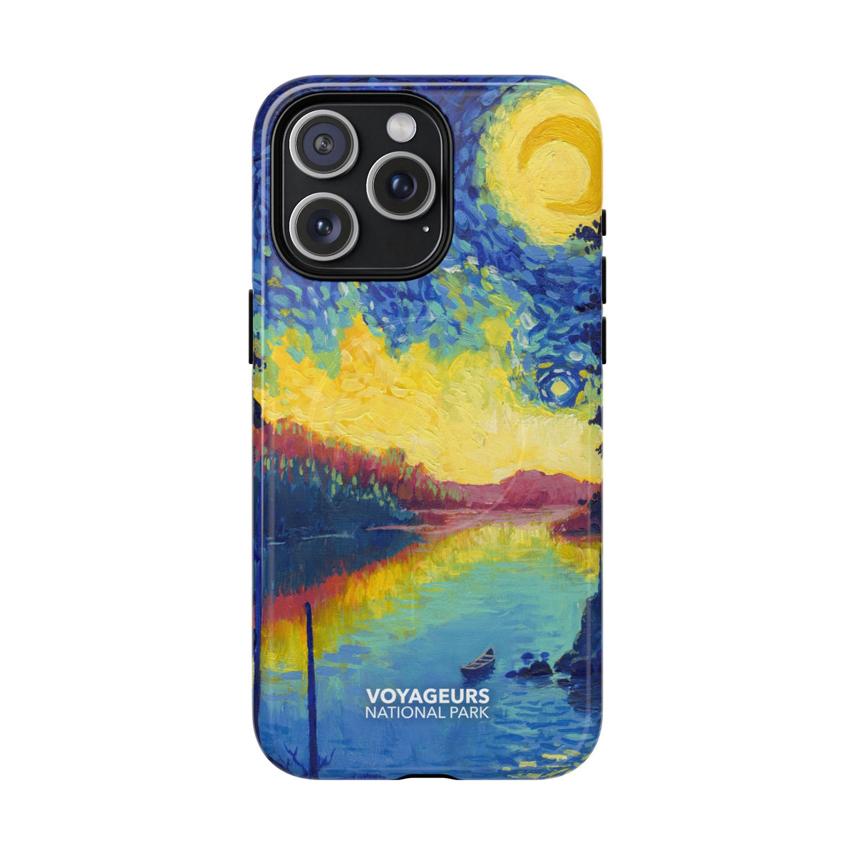 Voyageurs National Park iPhone Case with MagSafe - Starry Night