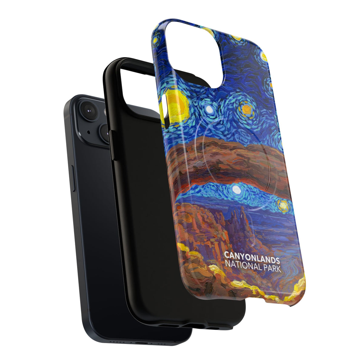 Canyonlands National Park iPhone Case with MagSafe - Starry Night