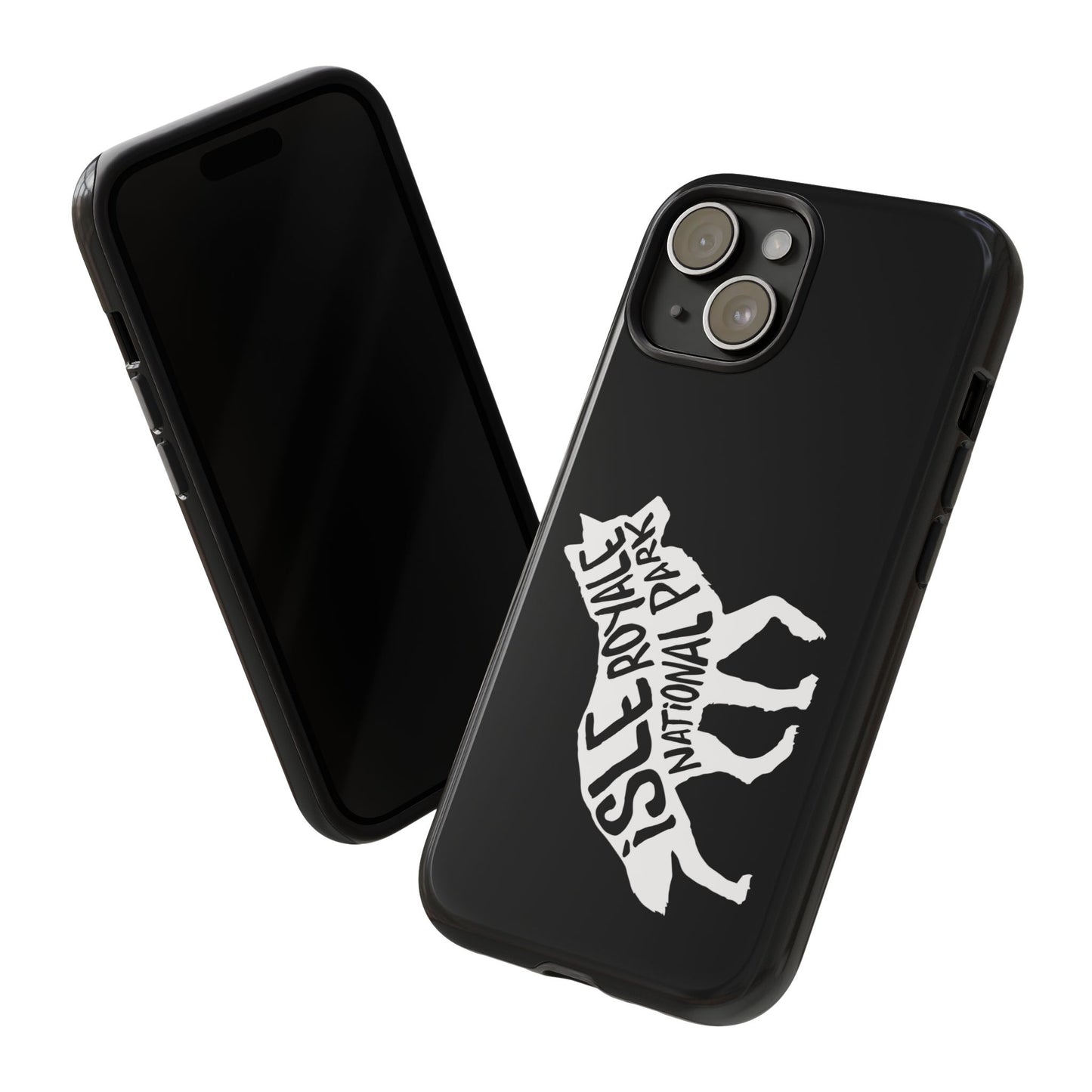 Isle Royale National Park Phone Case - Wolf Design