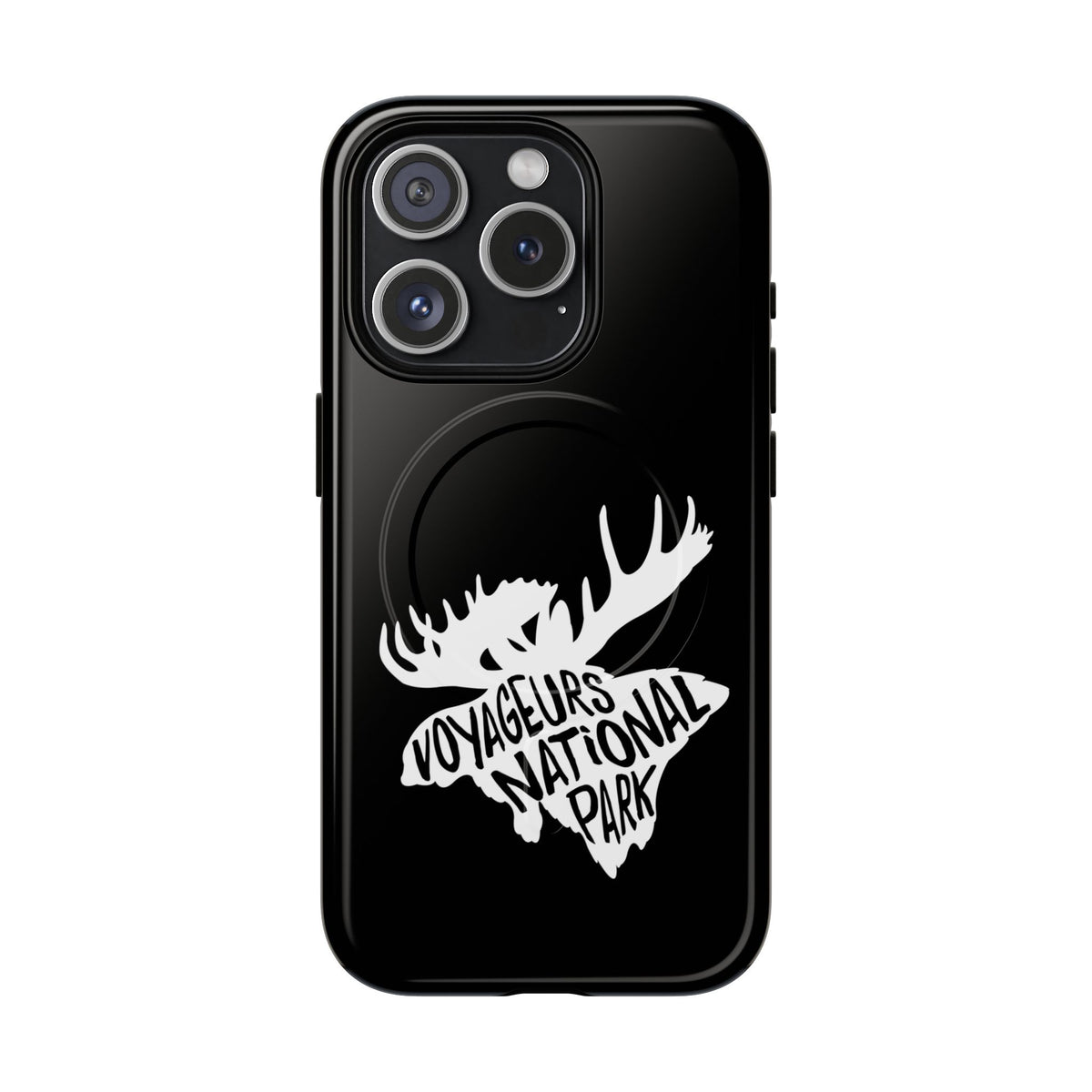 Voyageurs National Park iPhone Case with MagSafe - Moose Design