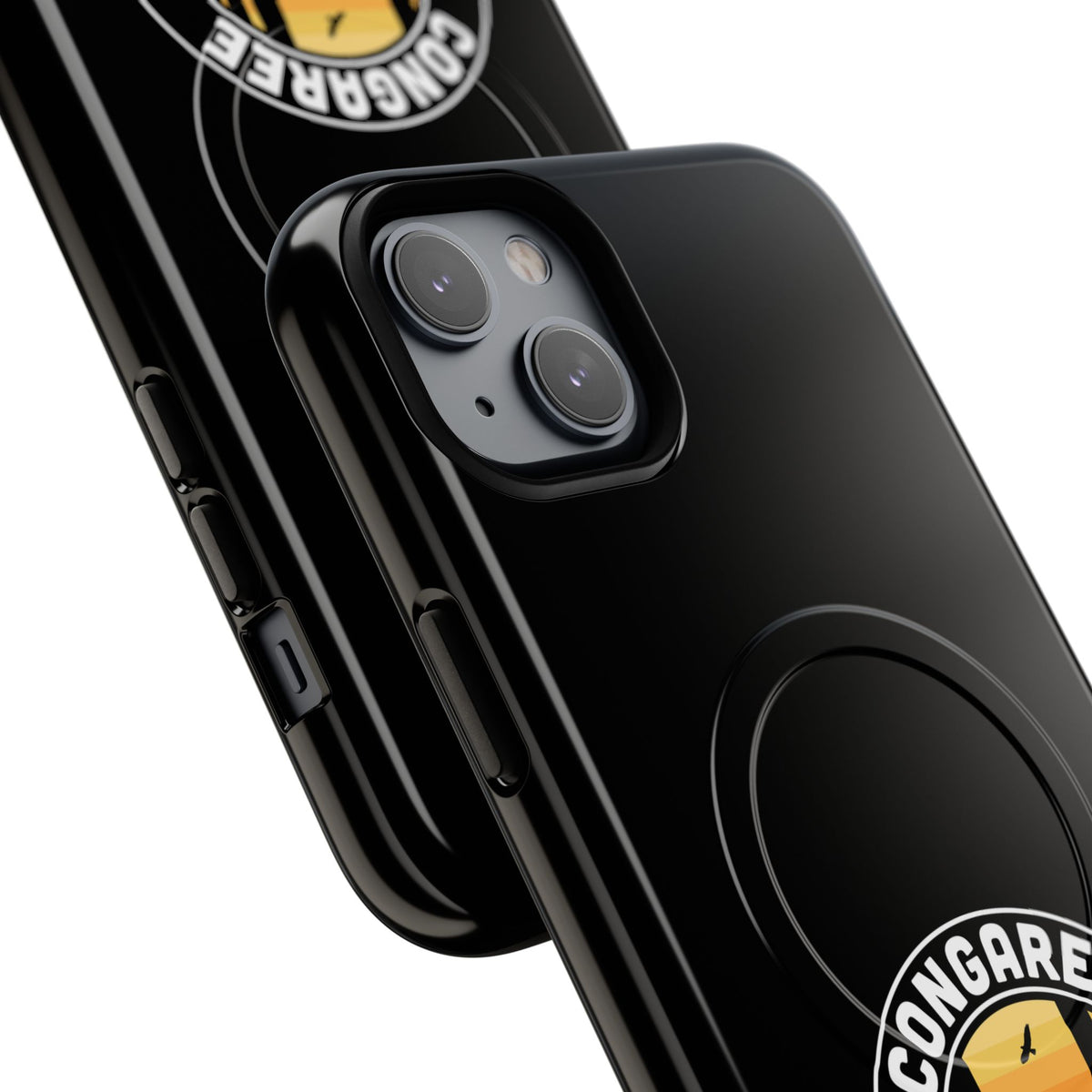 Congaree National Park iPhone Case with MagSafe - Round Emblem Design
