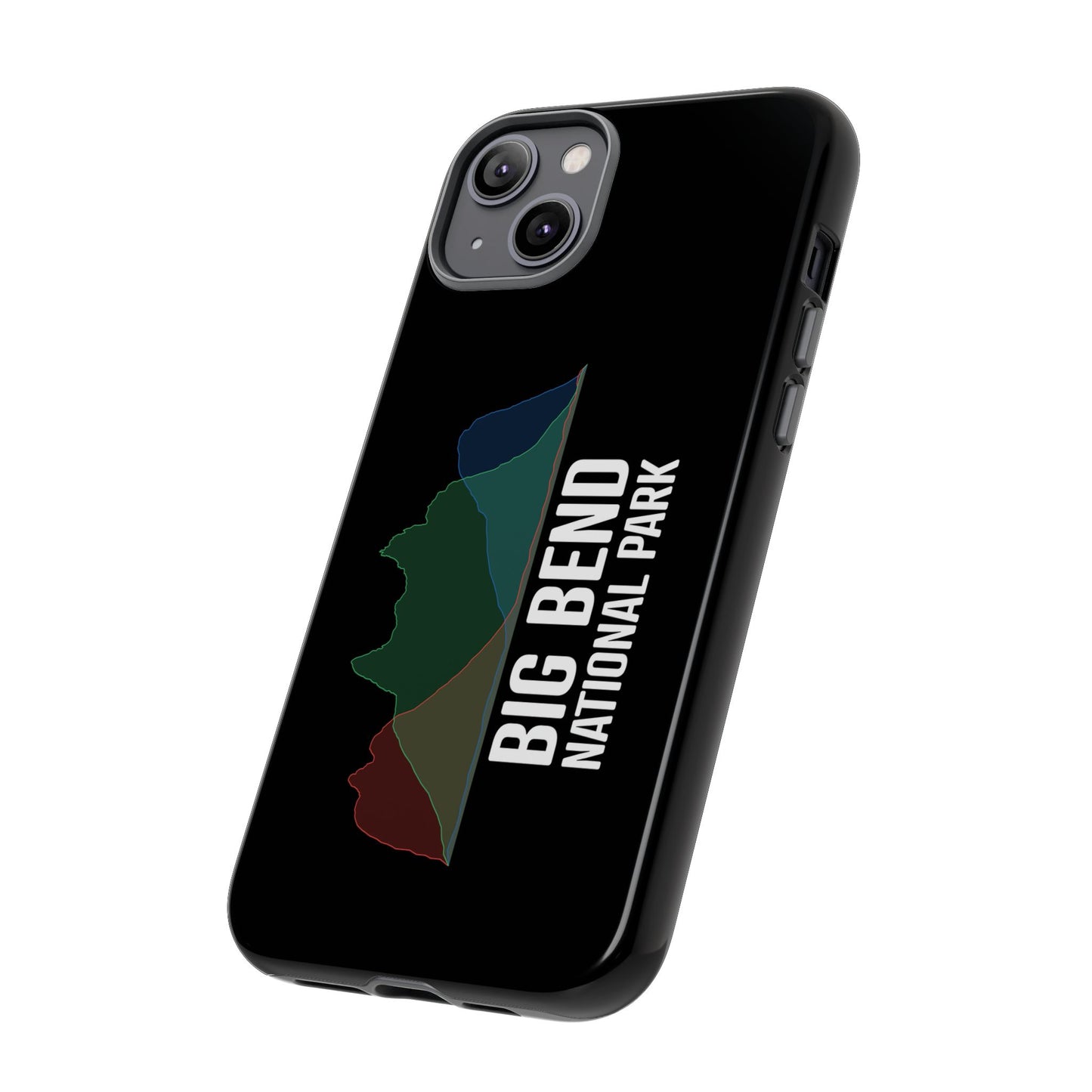 Big Bend National Park Phone Case - Histogram Design