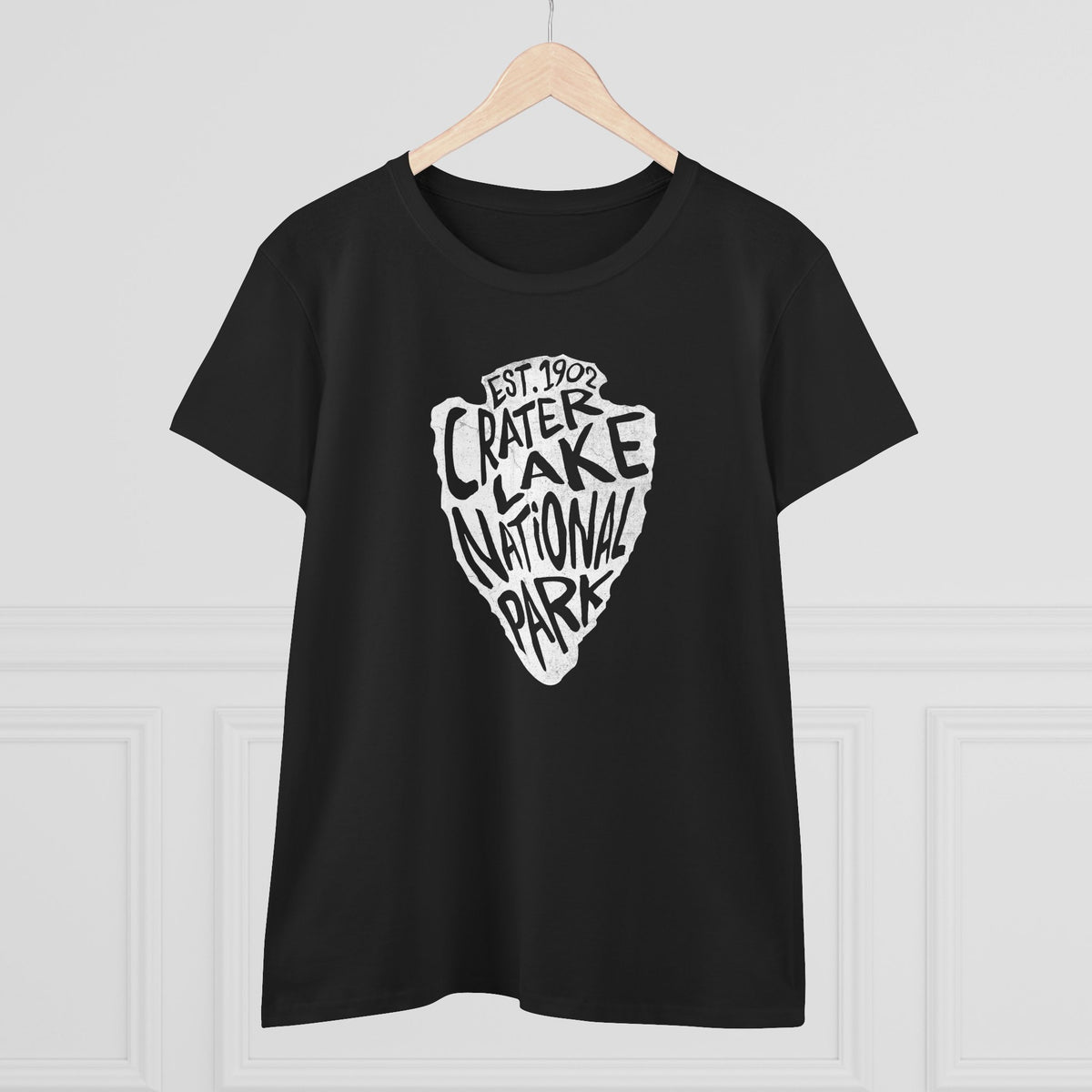 Crater Lake National Park Women's T-Shirt - Arrowhead Design