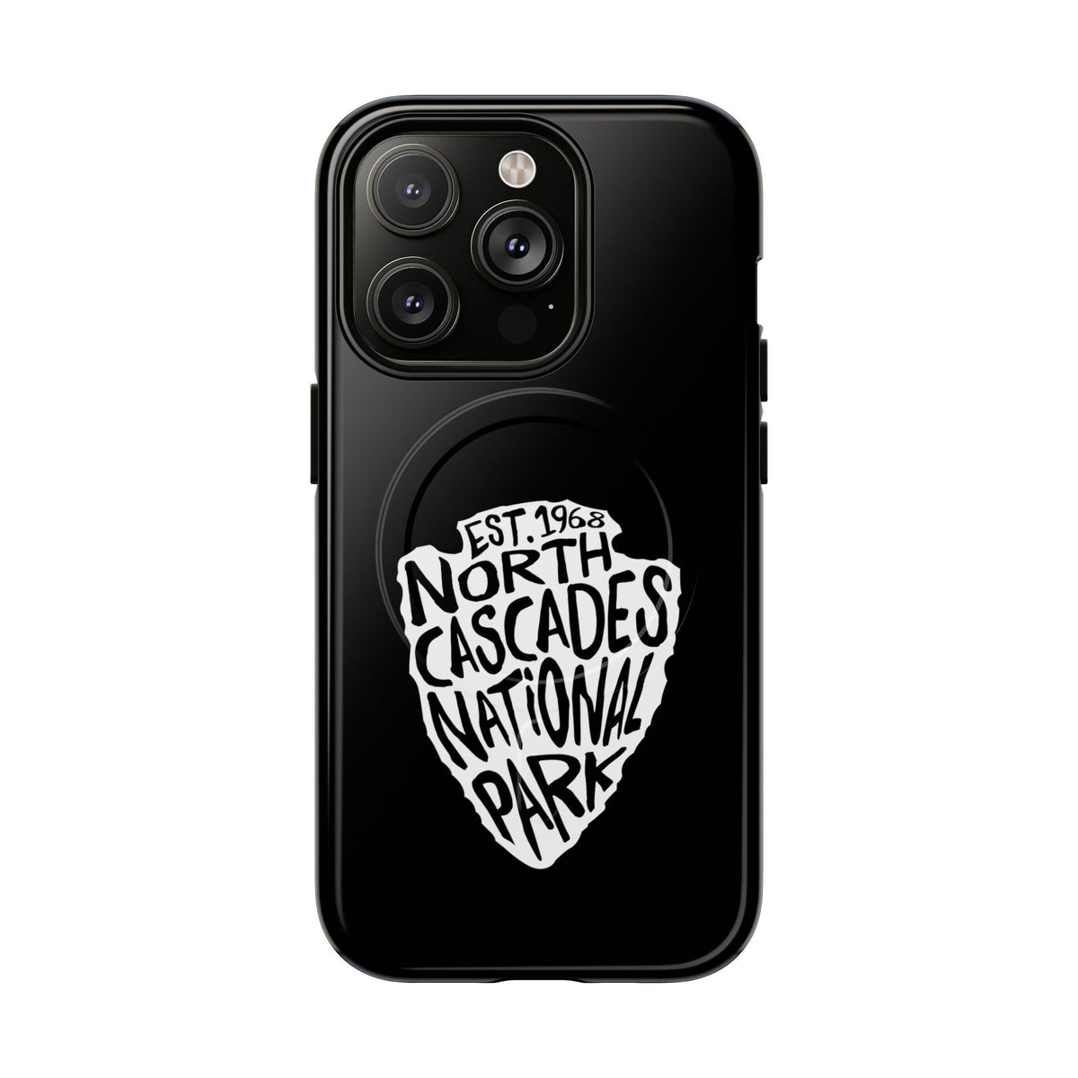 North Cascades National Park iPhone Case with MagSafe - Arrowhead Design