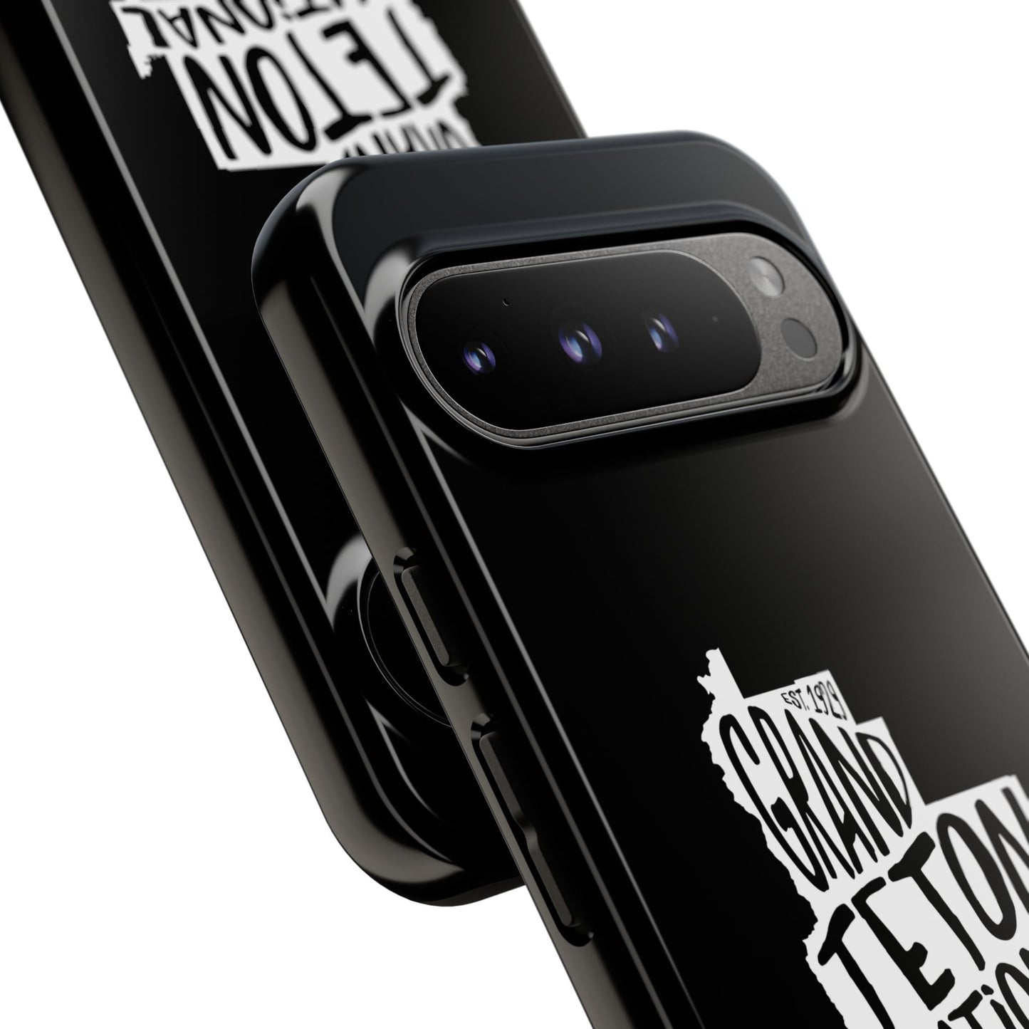 Grand Teton National Park Phone Case - Map Design