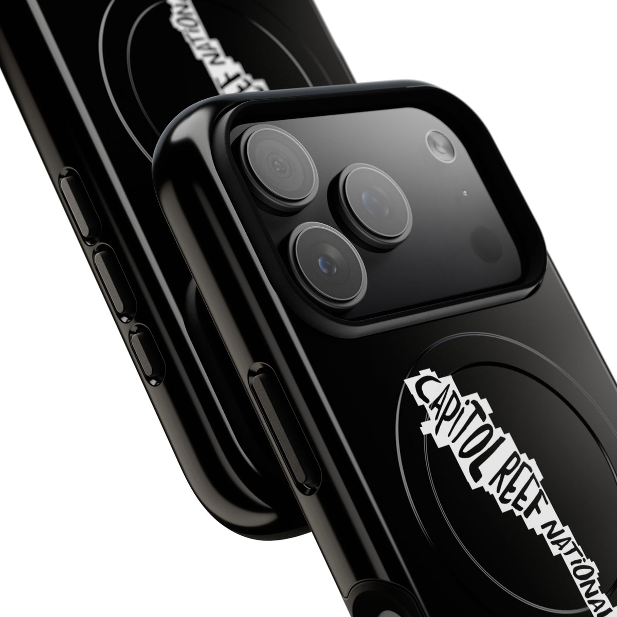 Capitol Reef National Park iPhone Case with MagSafe - Map Design