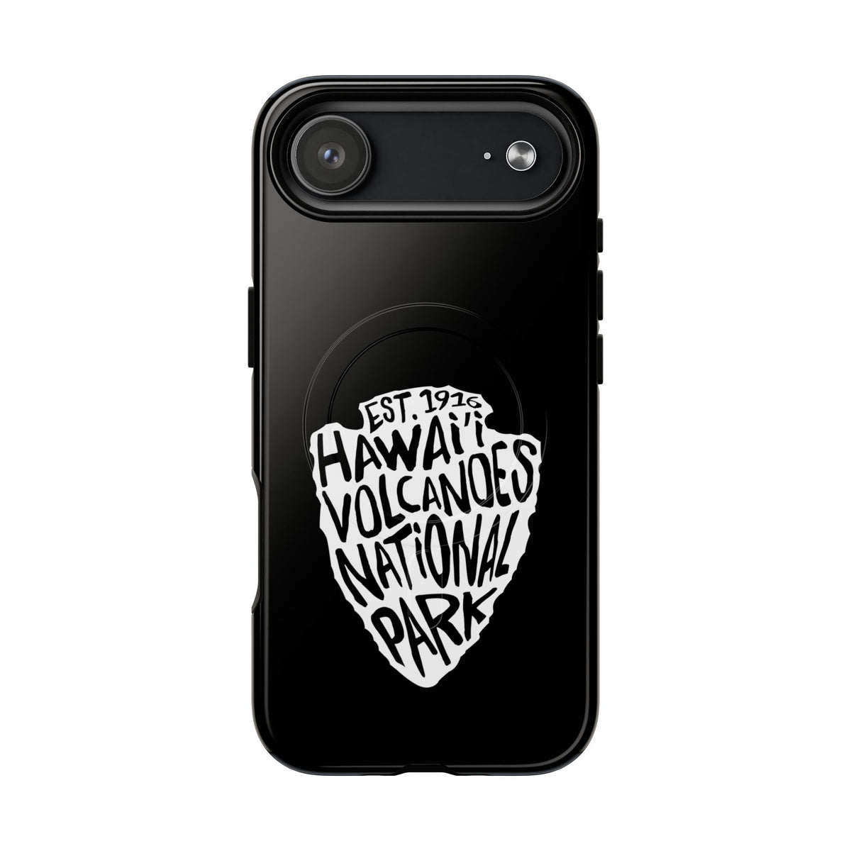 Hawaii Volcanoes National Park iPhone Case with MagSafe - Arrowhead Design