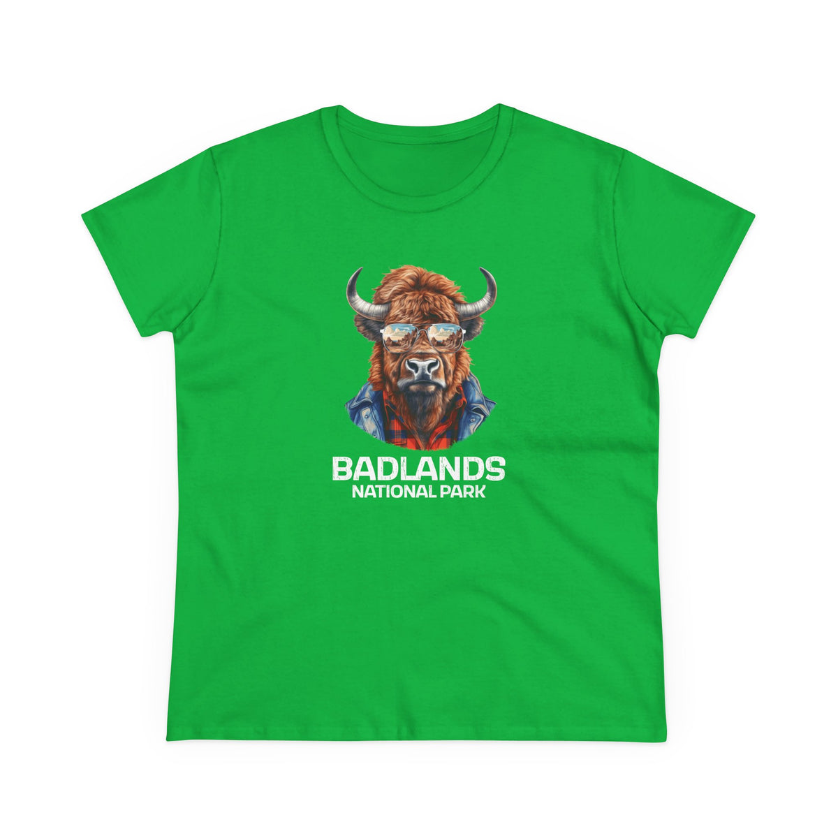 Badlands National Park Women's T-Shirt - Cool Bison
