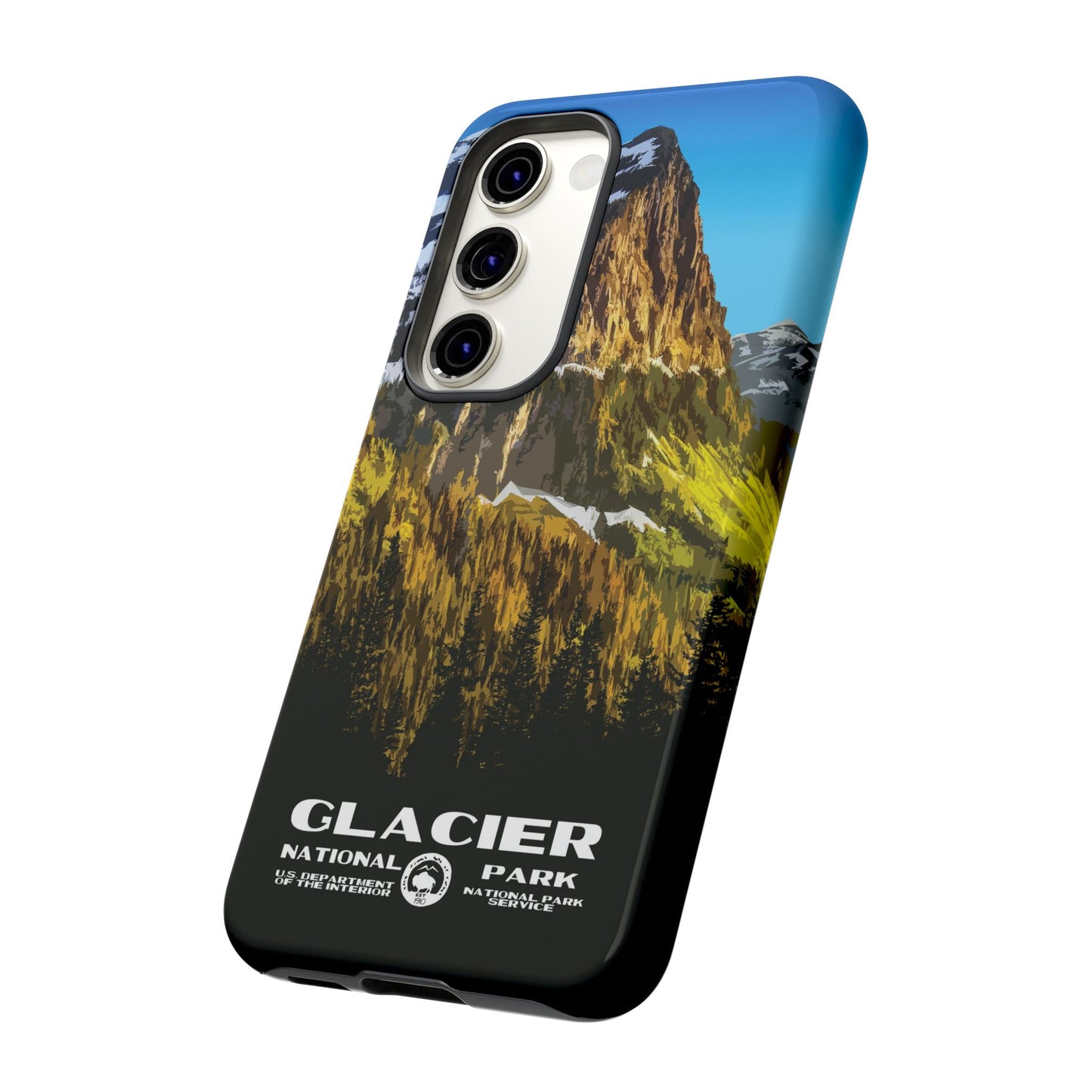 Glacier National Park Phone Case - WPA Style