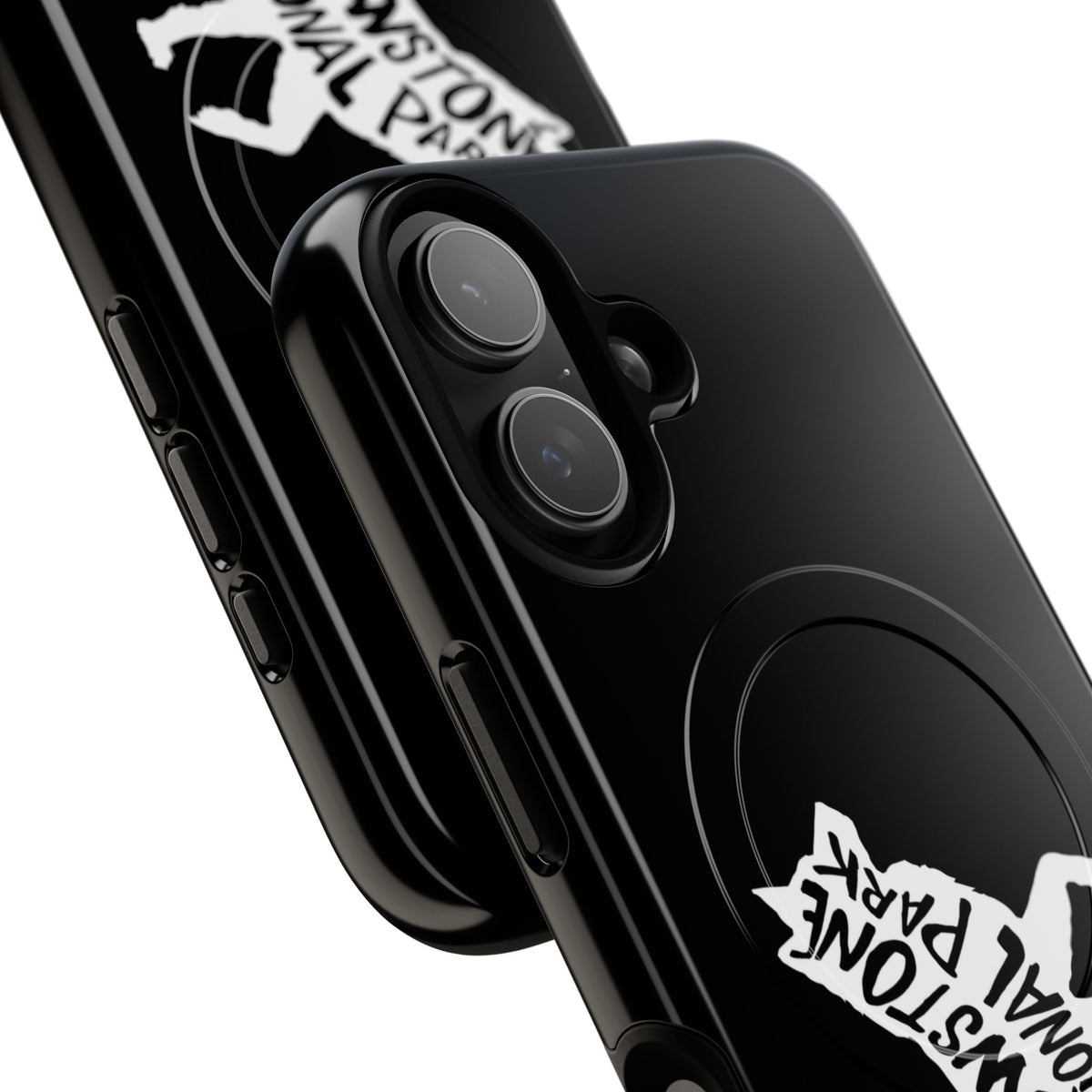 Yellowstone National Park iPhone Case with MagSafe - Wolf Design
