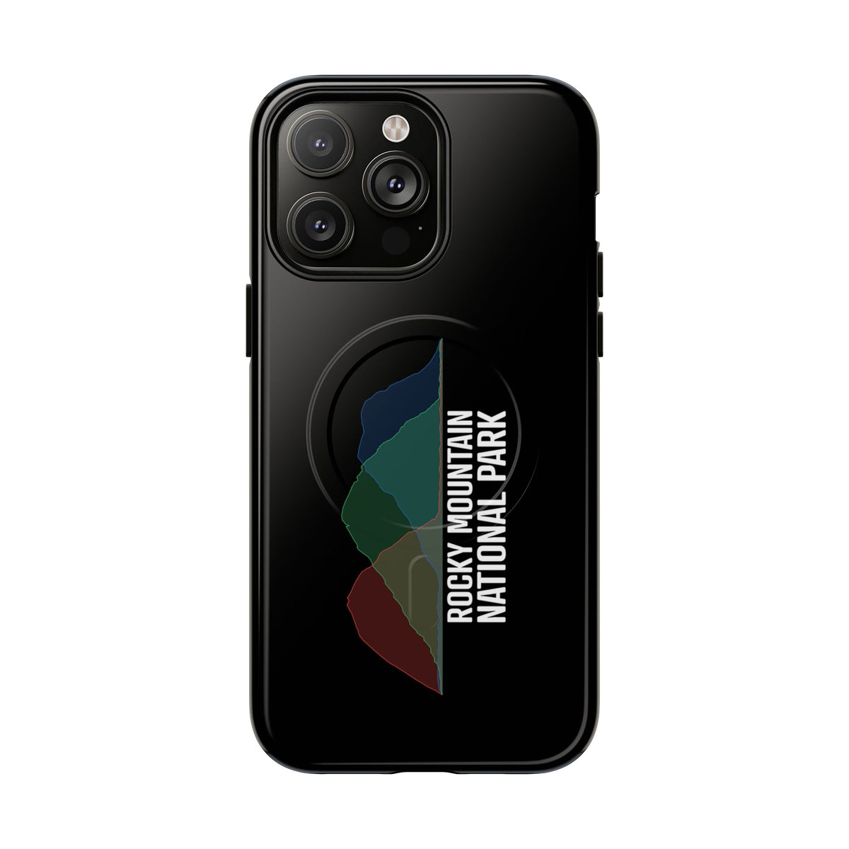 Rocky Mountain National Park iPhone Case with MagSafe - Histogram Design