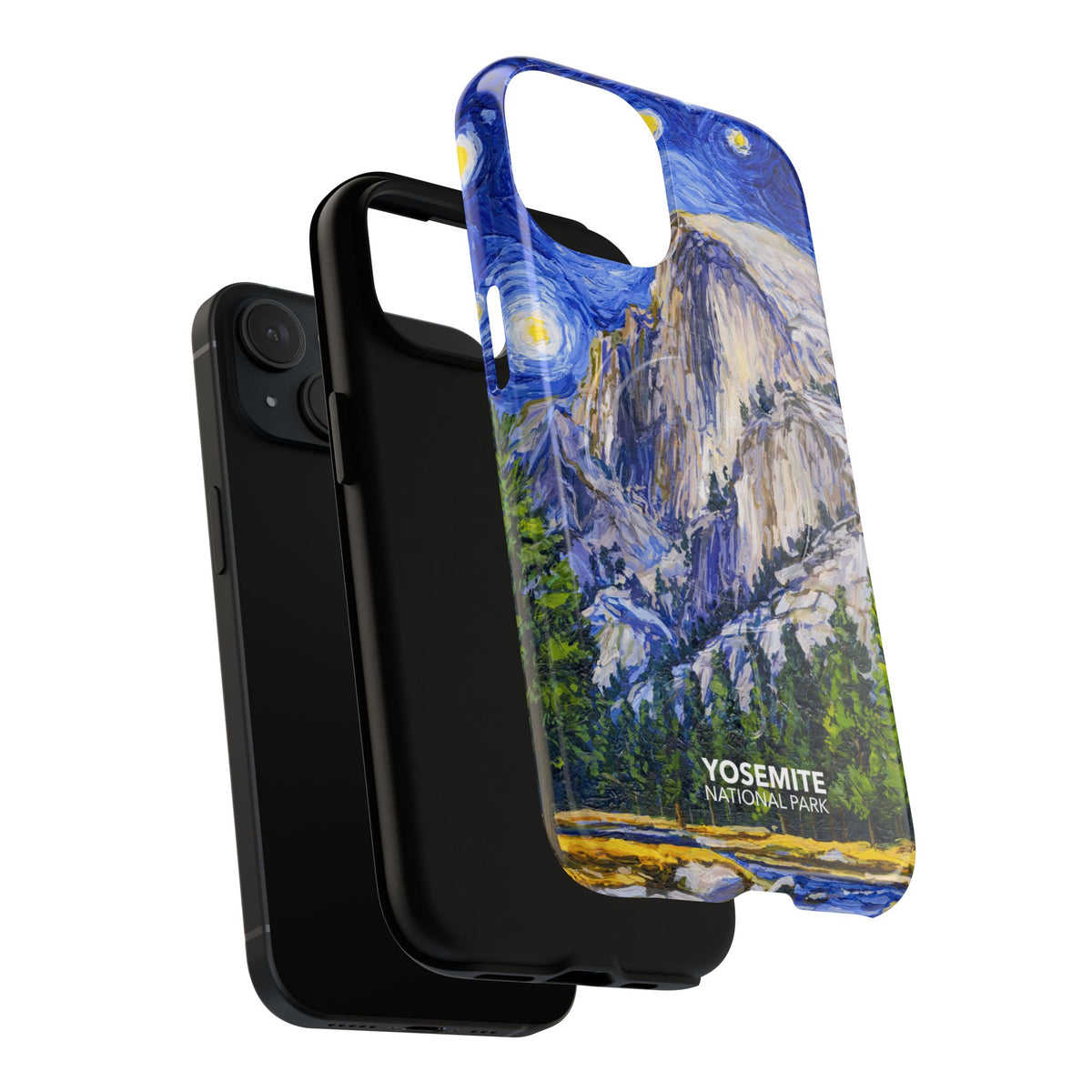 Yosemite National Park iPhone Case with MagSafe - Starry Night