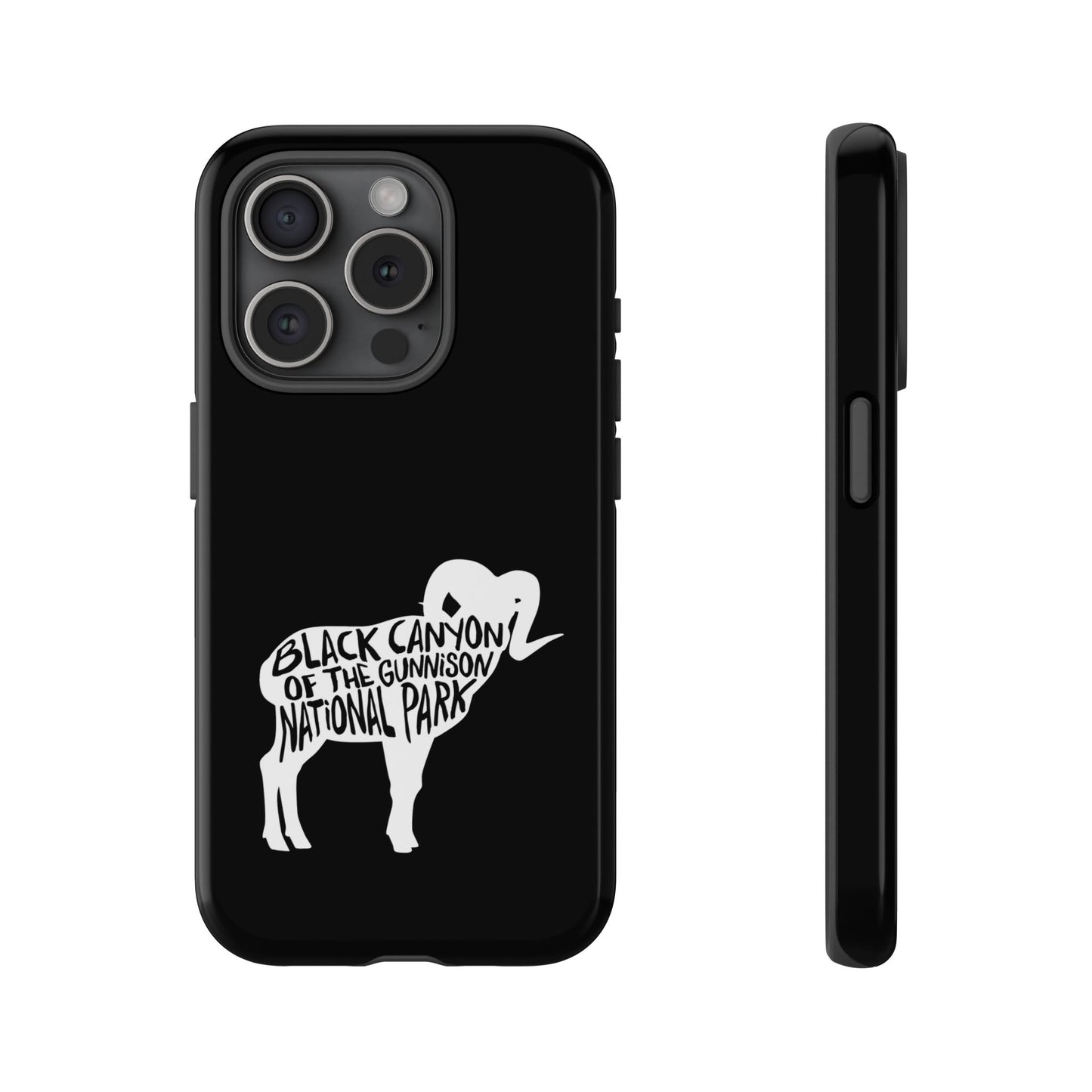 Black Canyon of the Gunnison National Park Phone Case - Bighorn Sheep Design
