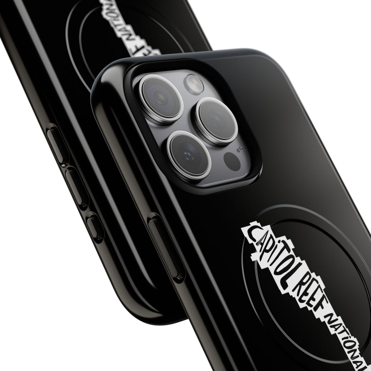 Capitol Reef National Park iPhone Case with MagSafe - Map Design