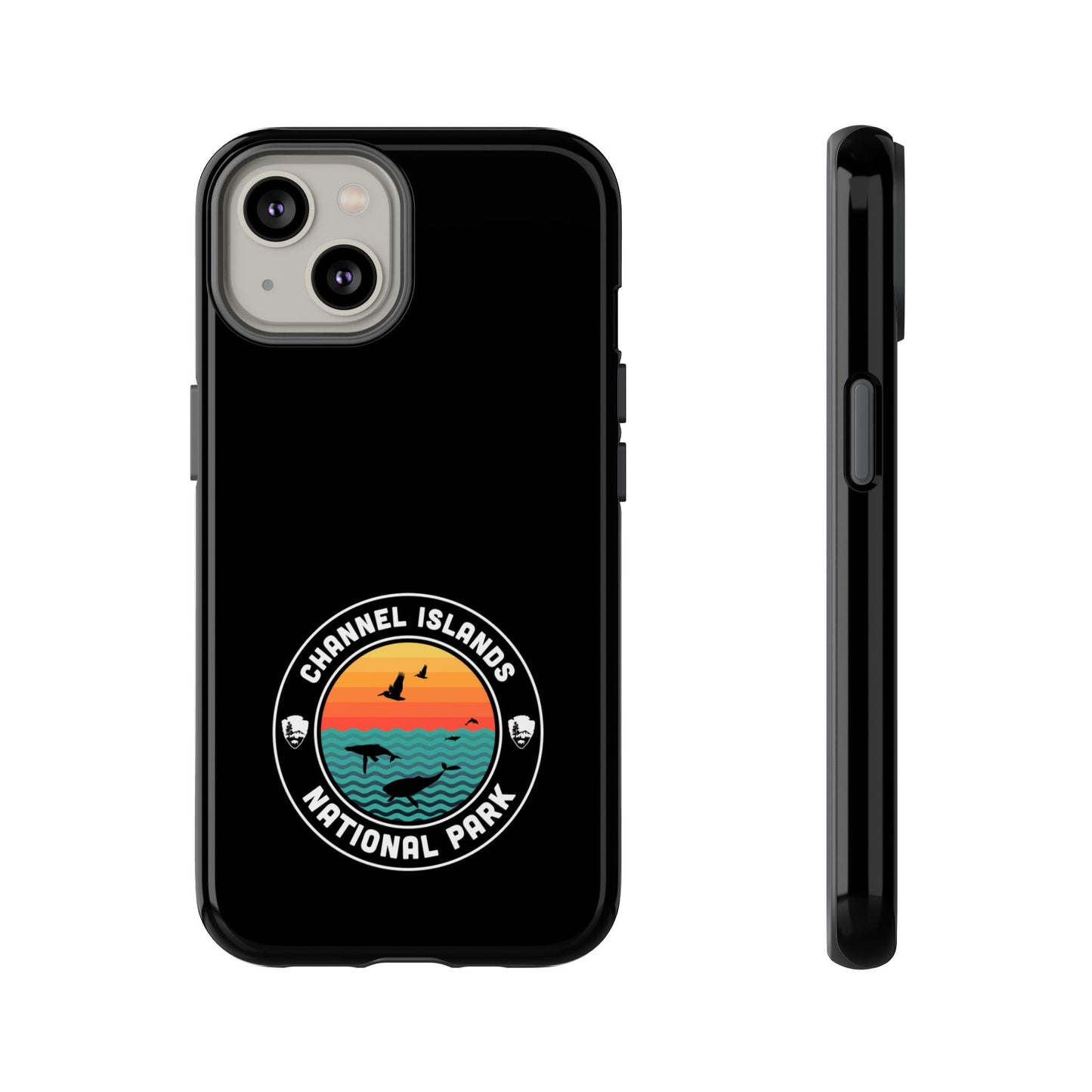 Channel Islands National Park Phone Case - Round Emblem Design