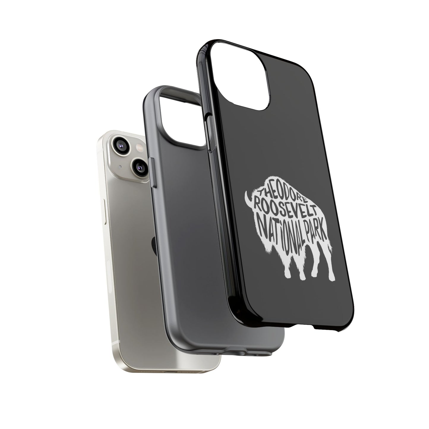 Theodore Roosevelt National Park Phone Case - Bison Design