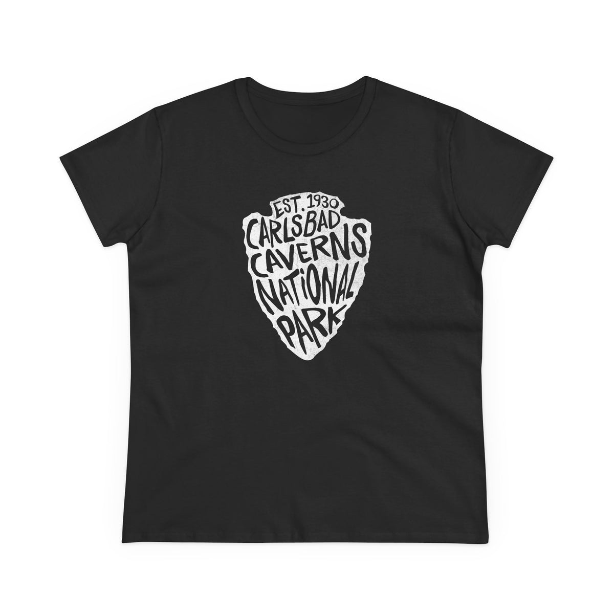 Carlsbad Caverns National Park Women's T-Shirt - Arrowhead Design