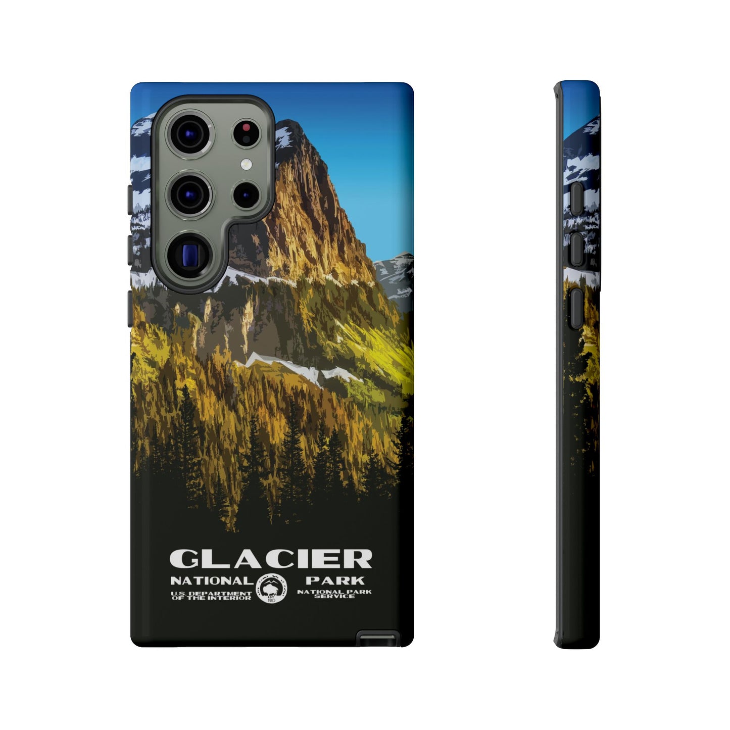Glacier National Park Phone Case - WPA Style