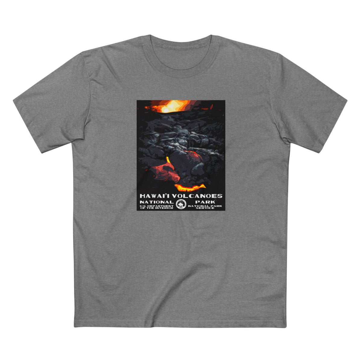 Hawai'i Volcanoes National Park T-Shirt in Athletic Heather