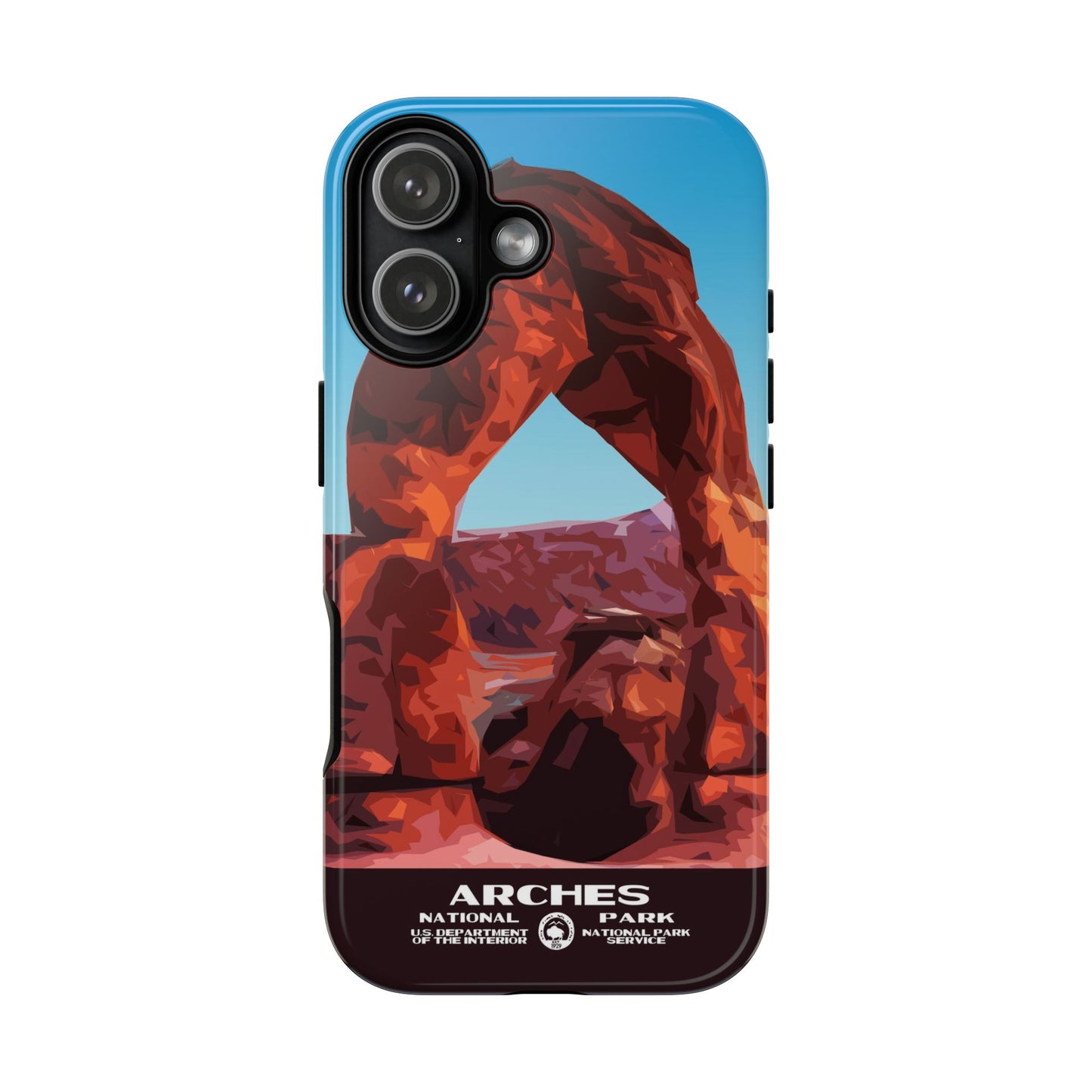 Arches National Park Phone Case - WPA Style