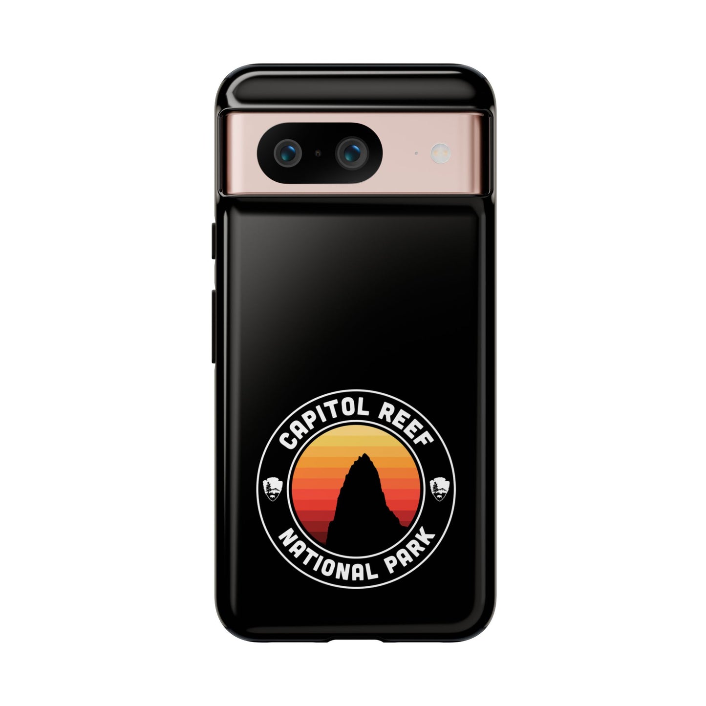 Capitol Reef National Park Phone Case - Round Emblem Design