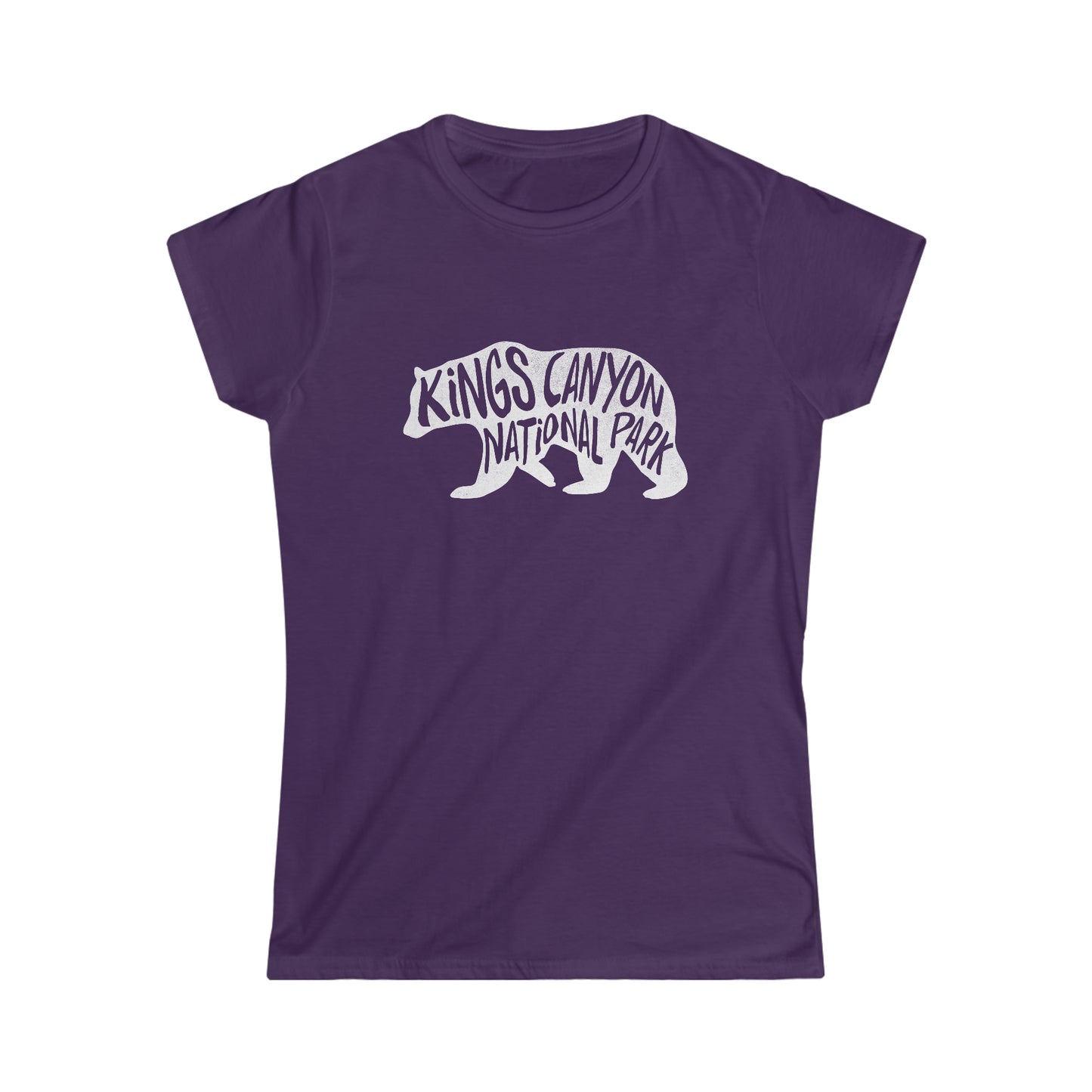Kings Canyon National Park Women's T-Shirt - Black Bear