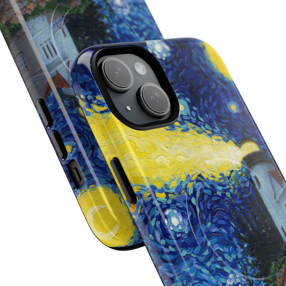 Acadia National Park iPhone Case with MagSafe - Starry Night Lighthouse